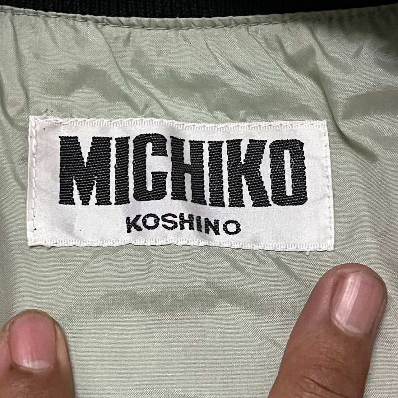 Michiko Koshino Vintage Michiko Koshino London Bomber Jacket Size US XL / EU 56 / 4 - 11 Thumbnail