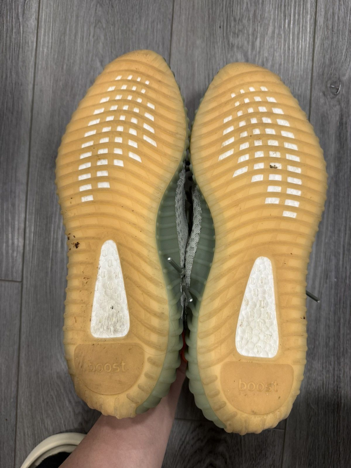 Yeezy Adidas Yeezy Boost 350 Desert Sage Size US 11 / EU 44 - 5 Thumbnail