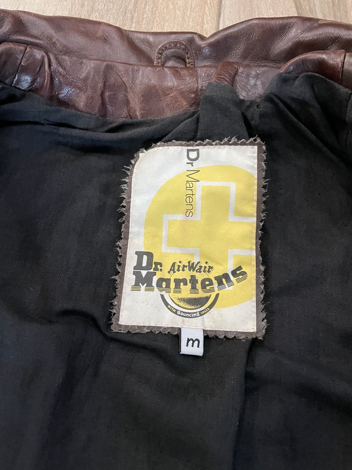 Dr. Martens Vintage 90’s Dr. Martens Leather Bomber Jacket Size US M / EU 48-50 / 2 - 8 Thumbnail