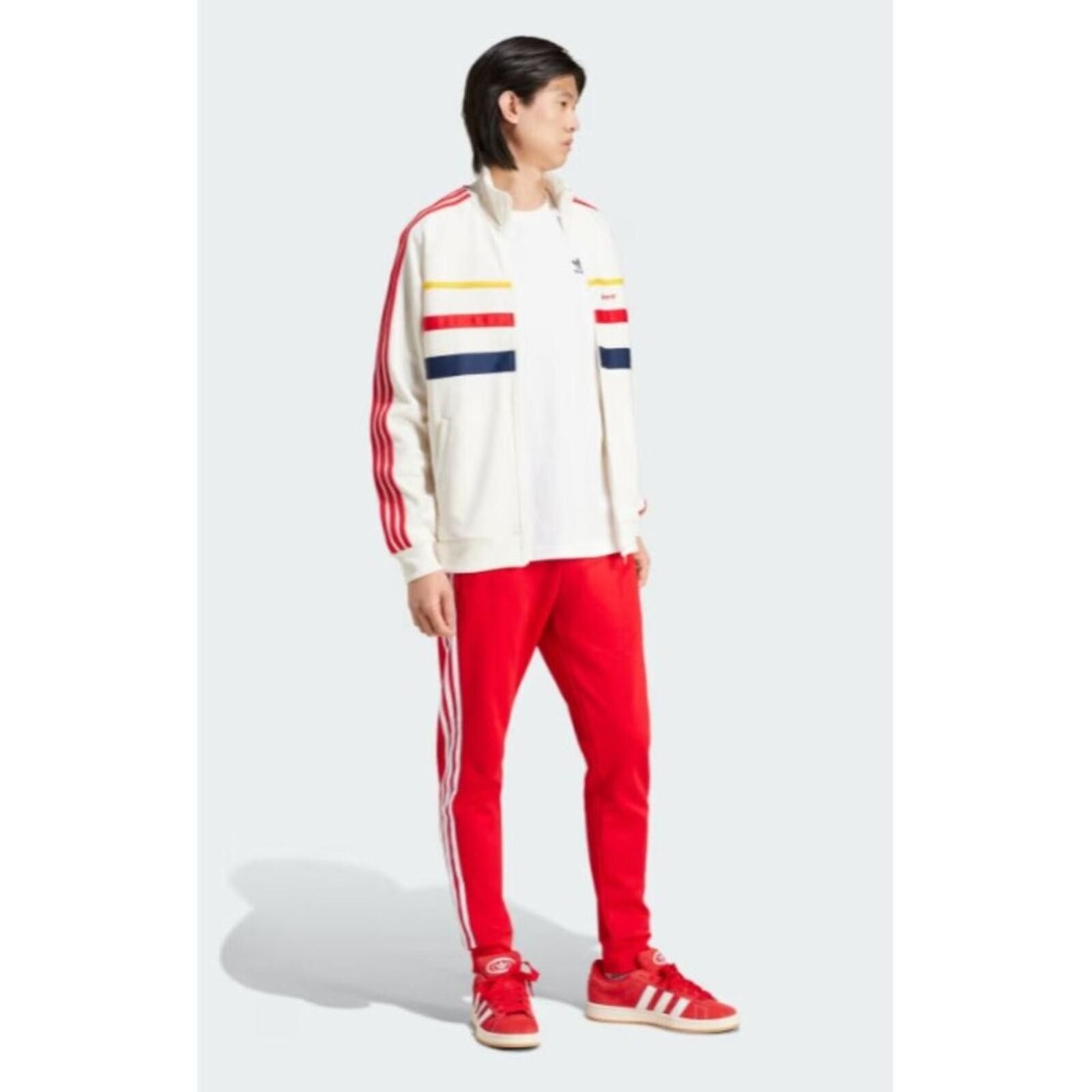 Adidas Adidas 1st Track Top Jacket Retro Small | White | MSRP: $90 Size US S / EU 44-46 / 1 - 2 Thumbnail