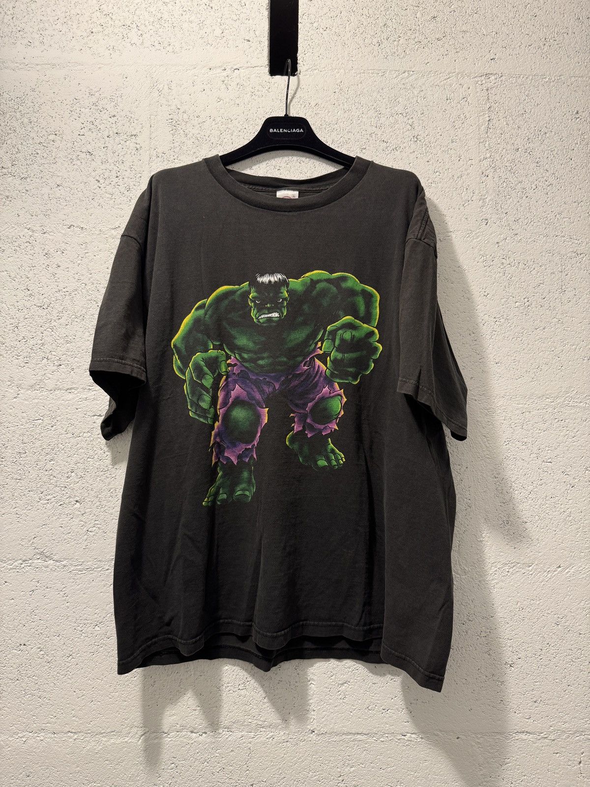 Marvel Comics *RARE* VTG 90s 00s Y2k MARVEL HULK COMICS 00s DEMNA STYLE Size US XL / EU 56 / 4 - 1 Thumbnail