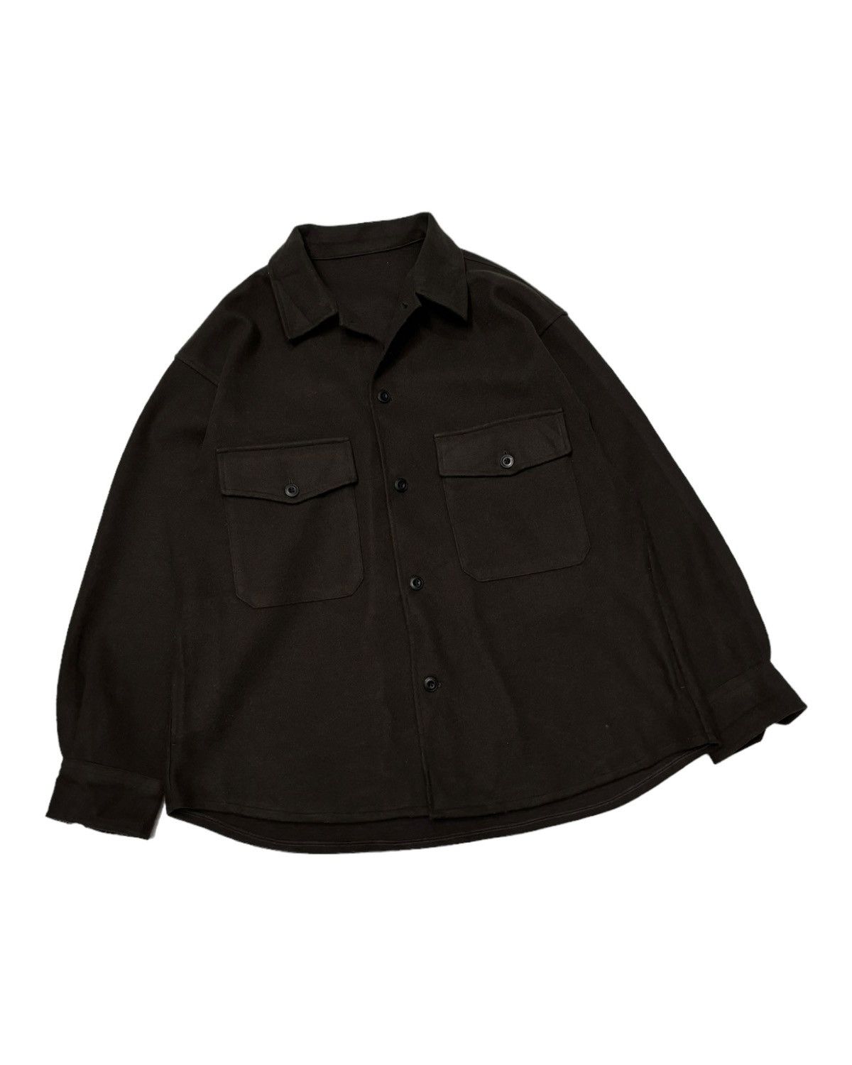 GU × Undercover 🐎 GU BOXY OVERSHIRT BUTTON COLLAR SHIRT Size US XL / EU 56 / 4 - 3 Thumbnail
