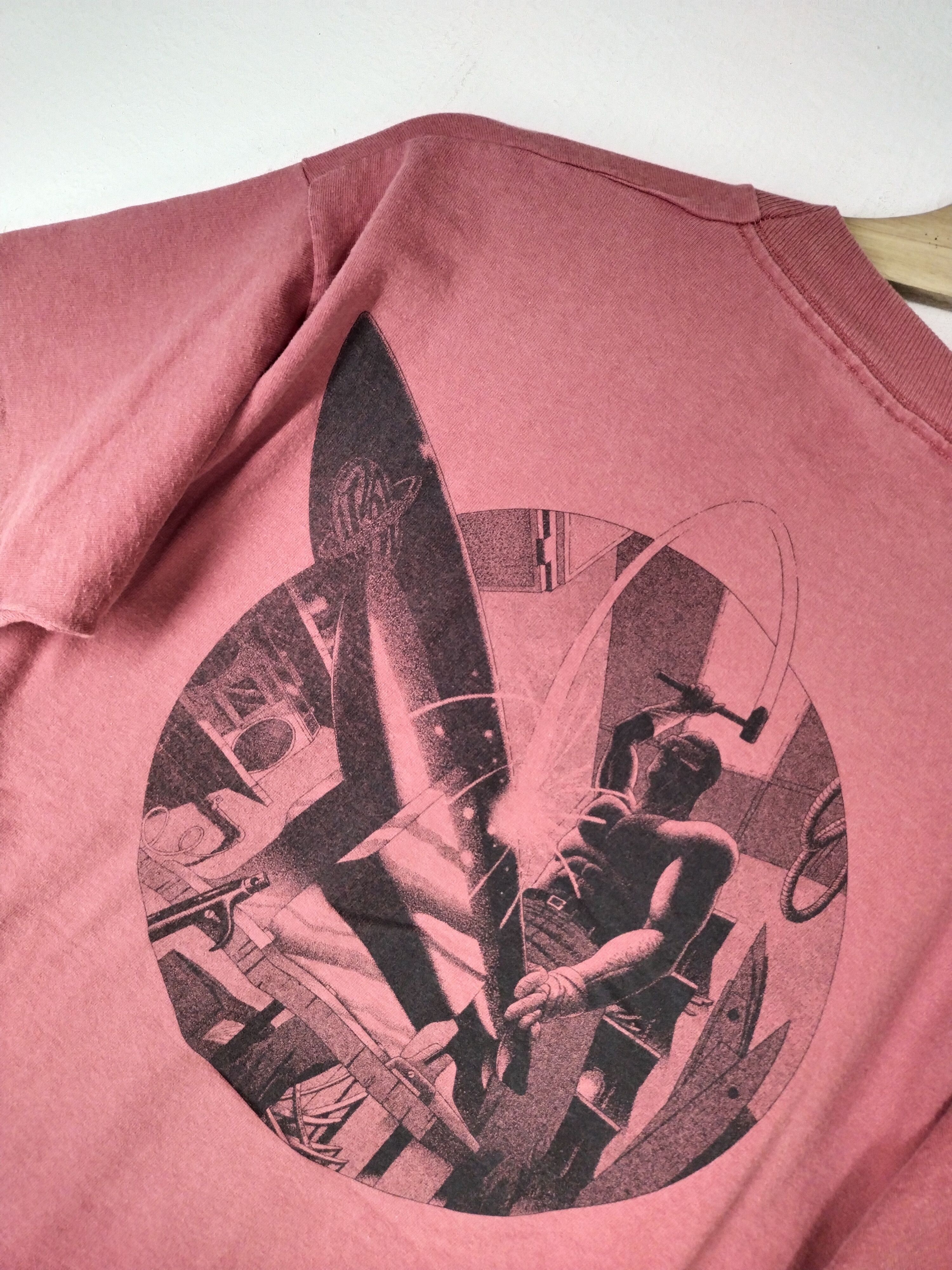 Anime 90's Vintage Waterboyz Anime Movie Faded Tee Very Rare Size US L / EU 52-54 / 3 - 11 Thumbnail