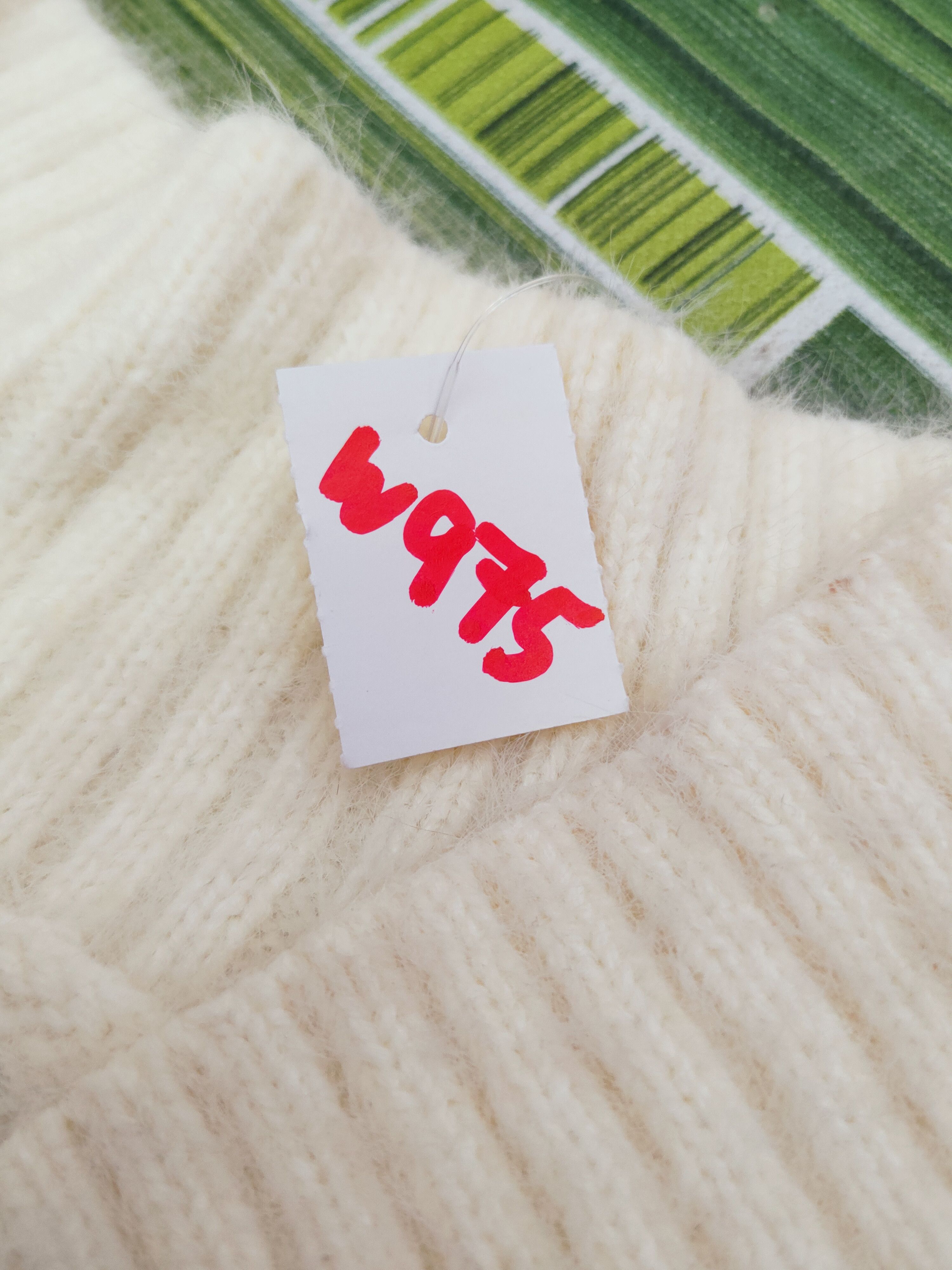 Homespun Knitwear Japanese Brand Ivory Shag Shaggy Fur Mohair Knitwear #W975 Size S / US 4 / IT 40 - 11 Thumbnail