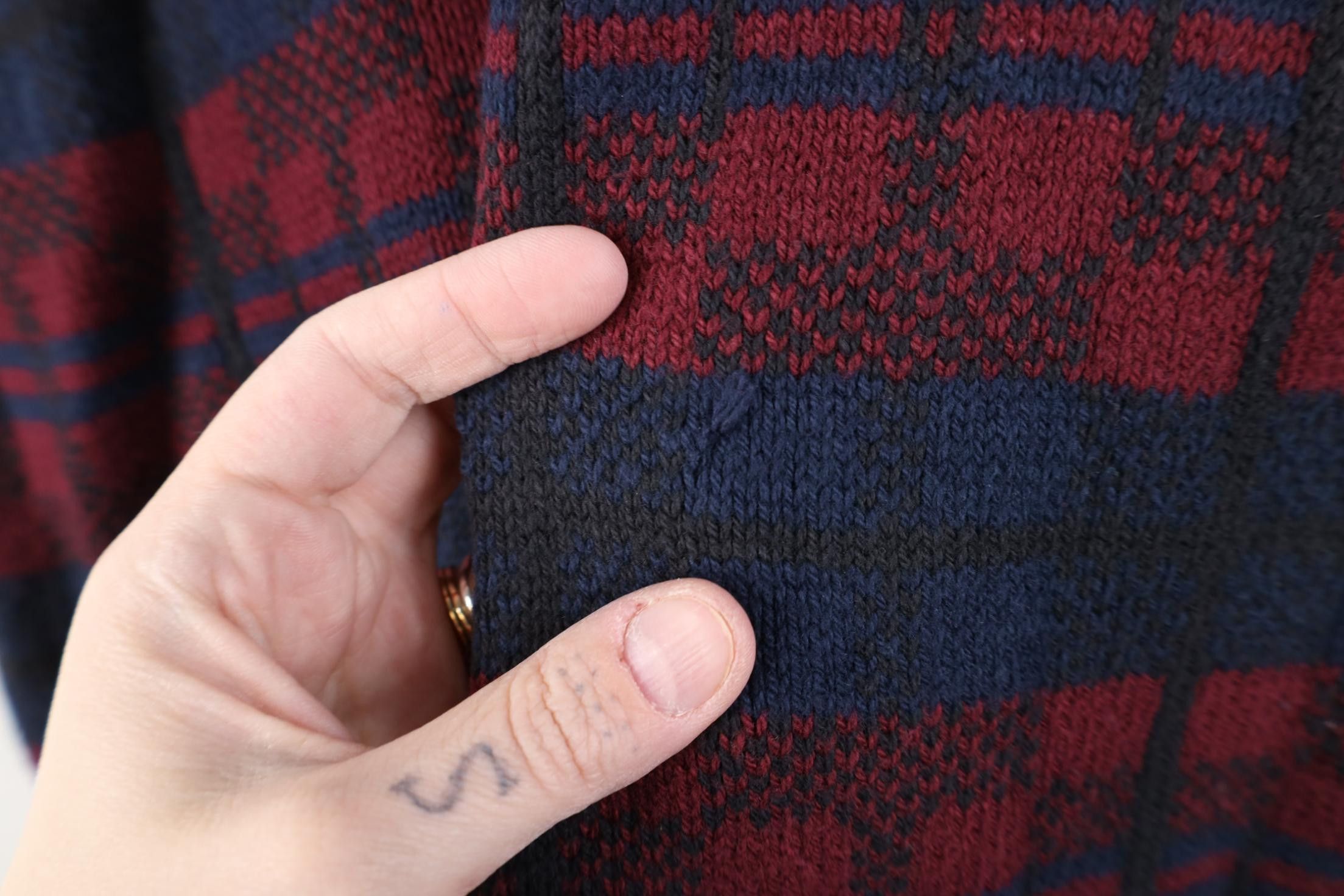 Vintage Vintage 90s Streetwear Knit Cardigan Sweater Vest USA Size US XL / EU 56 / 4 - 6 Thumbnail
