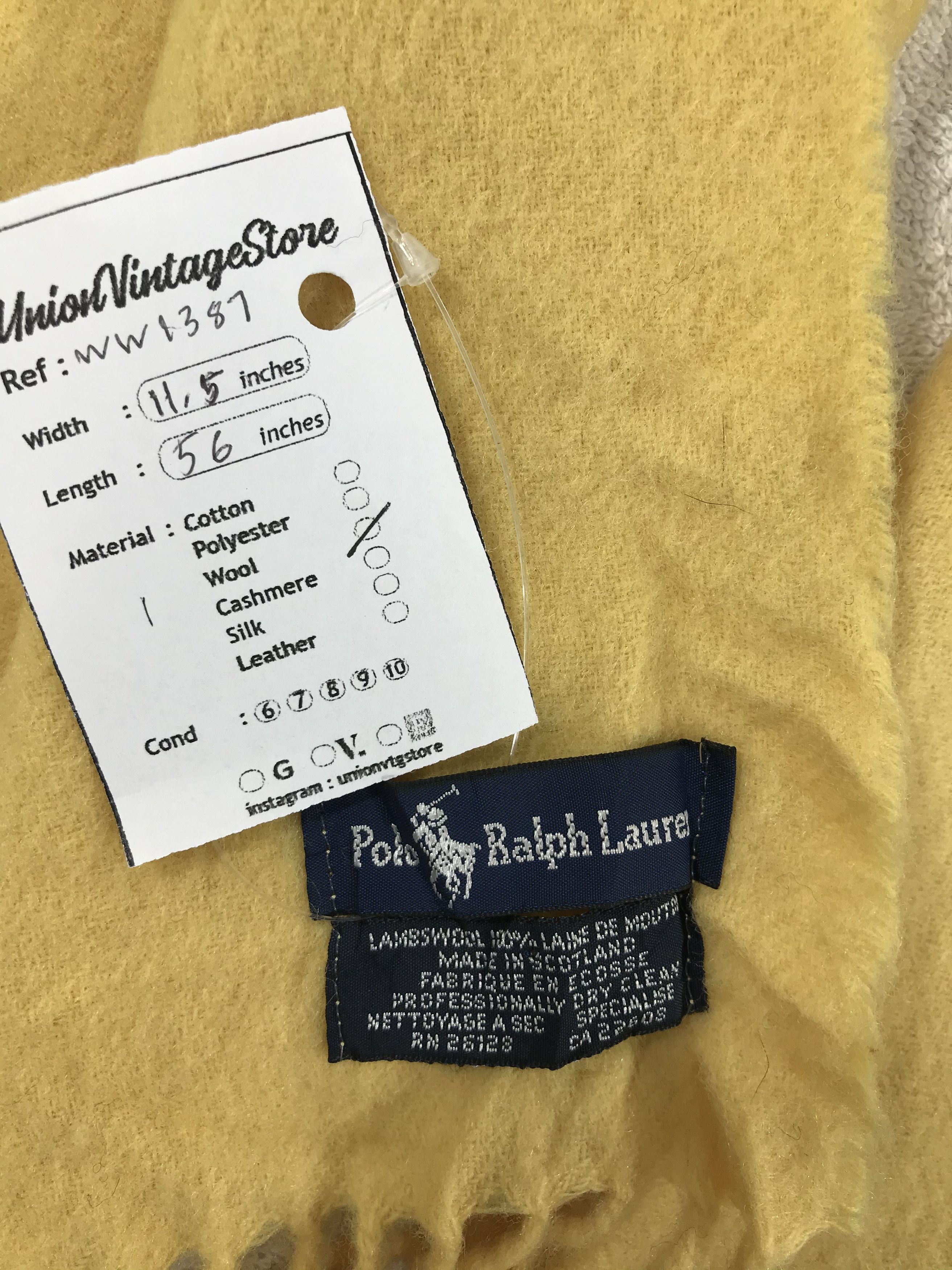 Polo Ralph Lauren Polo Ralph Lauren Scarf / Muffler / Neckwear - WW1387 Size ONE SIZE - 5 Thumbnail