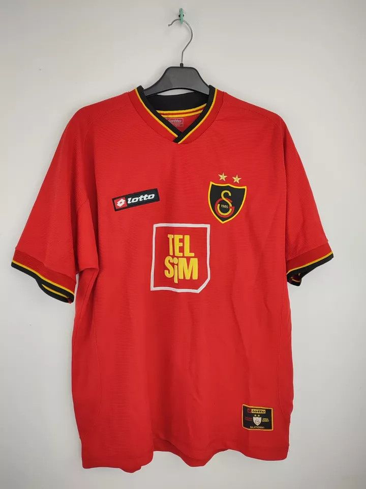 Lotto Sport Lotto Galatasaray 2001-02 Third FOOTBALL Kit SHIRT SOCCER Size US XL / EU 56 / 4 - 8 Thumbnail