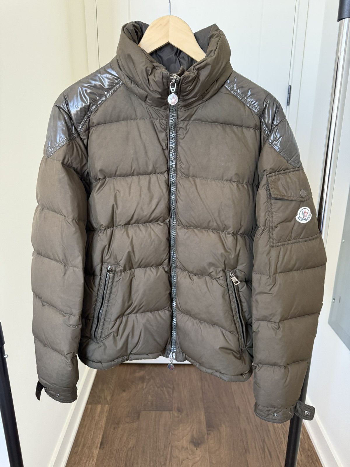 Moncler Moncler Down Mens Green Chevalier Jacket 2 Size US M / EU 48-50 / 2 - 9 Thumbnail