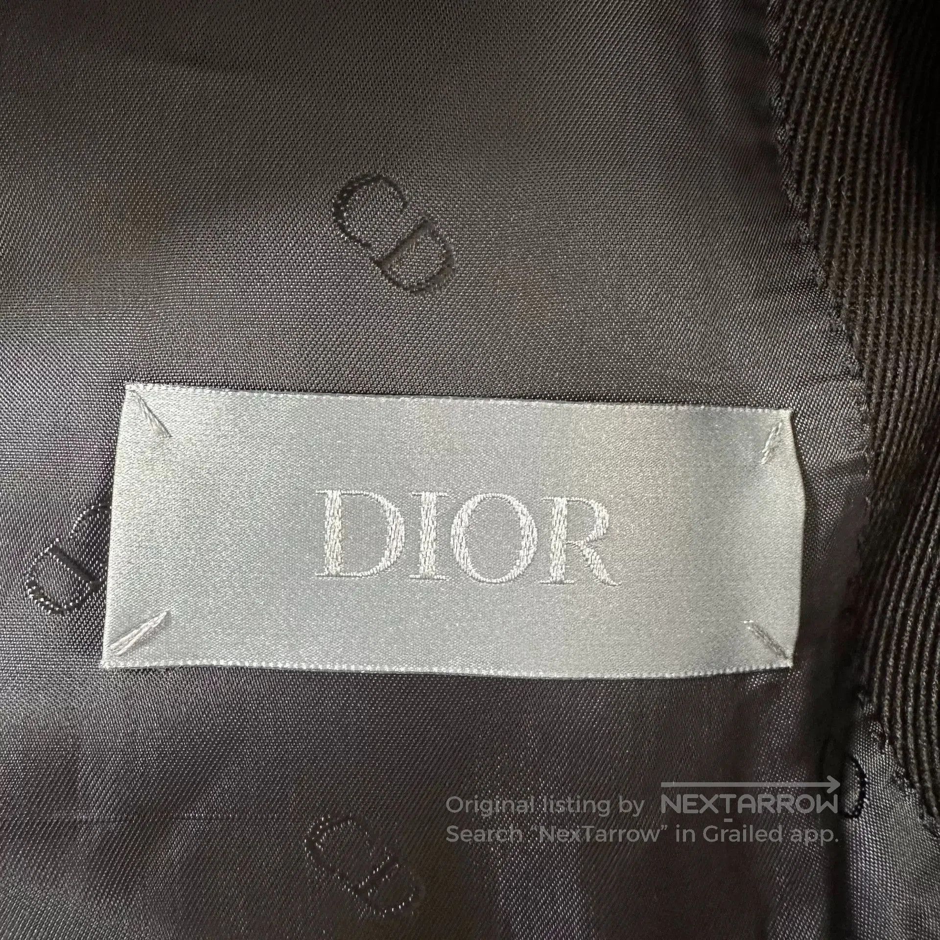 Dior Dior Mocha Brown Wool Suit Collar Jacket. Size US M / EU 48-50 / 2 - 4 Thumbnail
