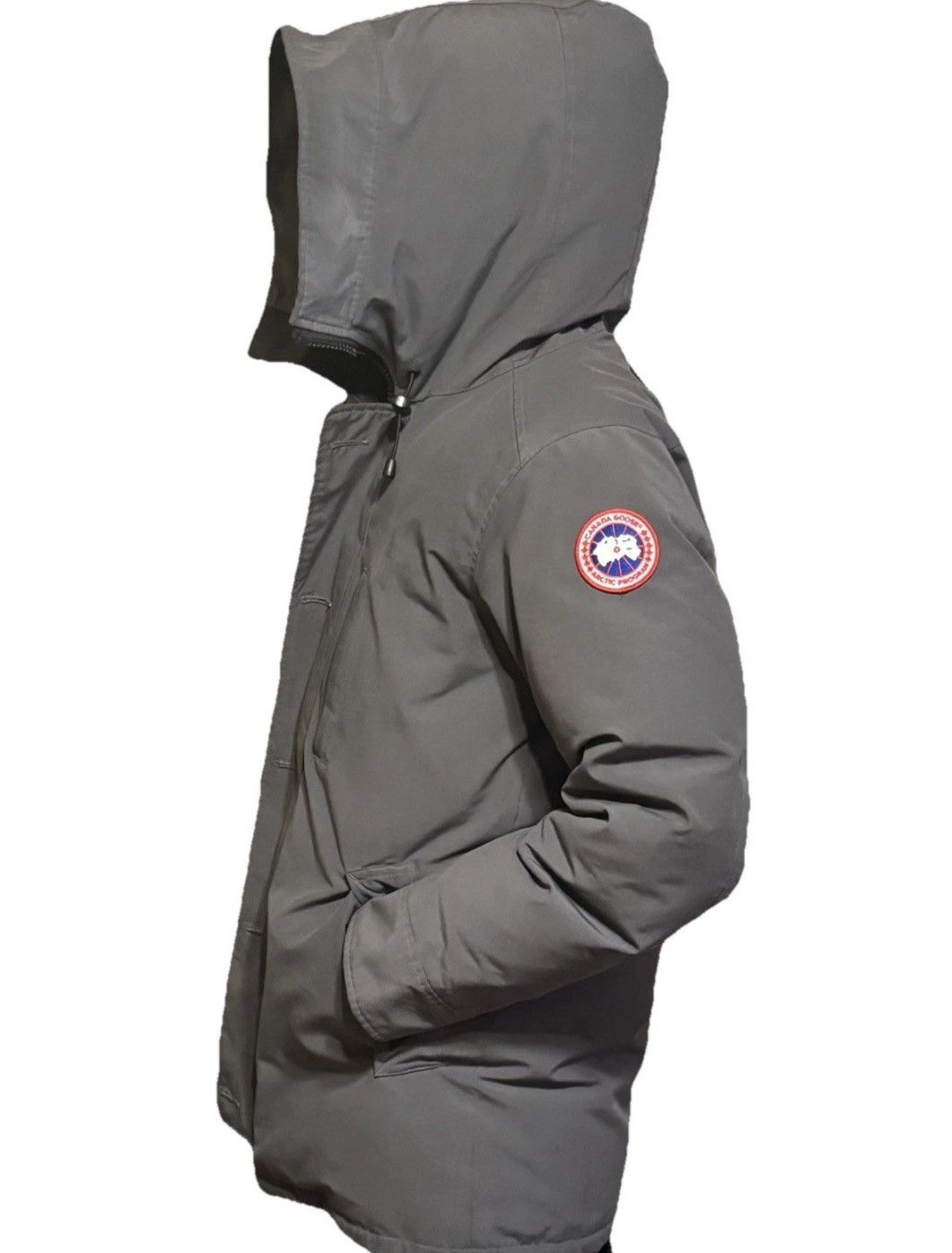 Canada Goose CANADA GOOSE Men's Chateau Parka Non-Fur, Small, Graphite Size US S / EU 44-46 / 1 - 2 Thumbnail
