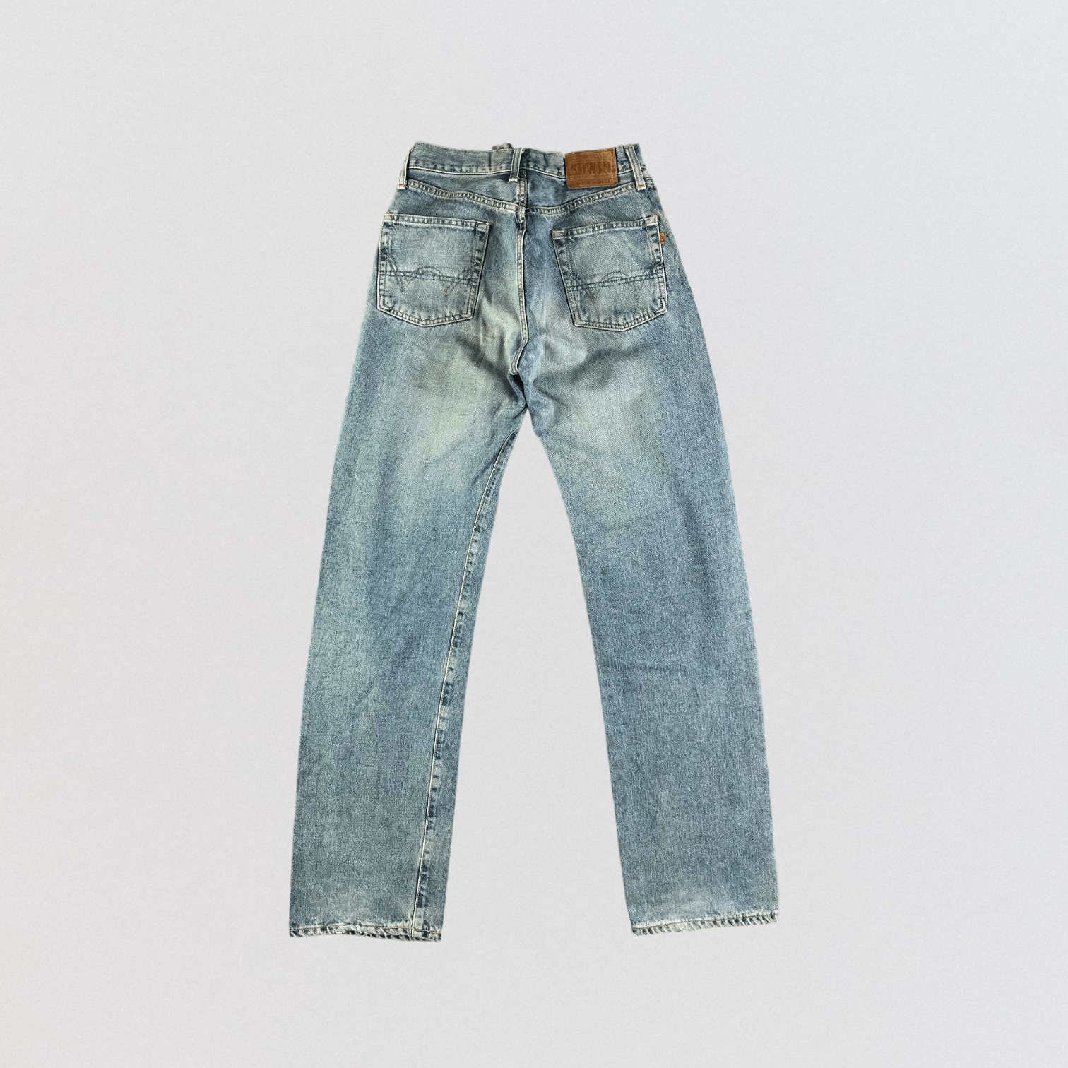 Edwin Vintage Blue Wash Edwin 505 Selvedge Jeans-JM3651 Size US 28 / EU 44 - 2 Thumbnail
