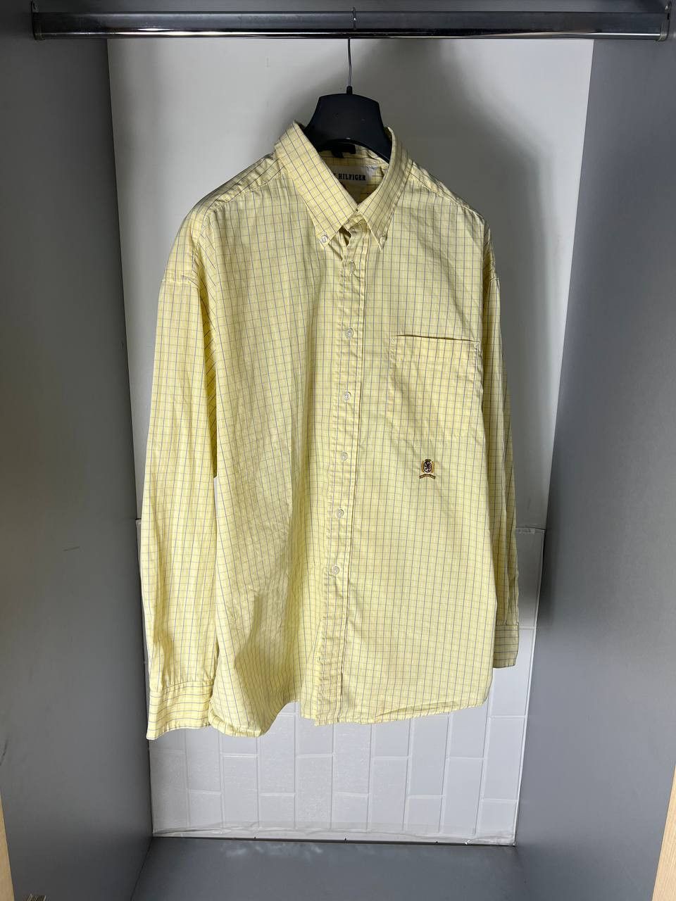 Tommy Hilfiger VINTAGE TOMMY HILFIGER JEANS RETRO DESIGNER CASUAL 90s Y2K Size US L / EU 52-54 / 3 - 3 Thumbnail