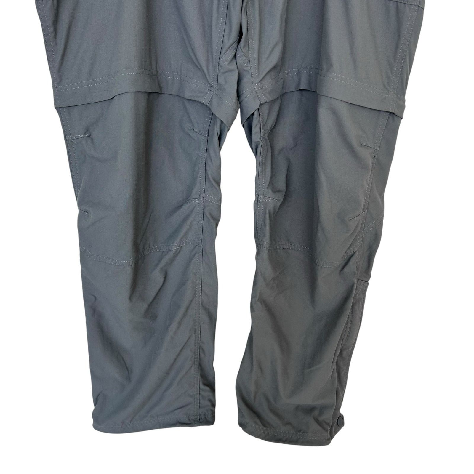 L.L. Bean LL Bean Gray Cresta Convertible Hiking Pants Sz XXL Size US 43 - 2 Thumbnail