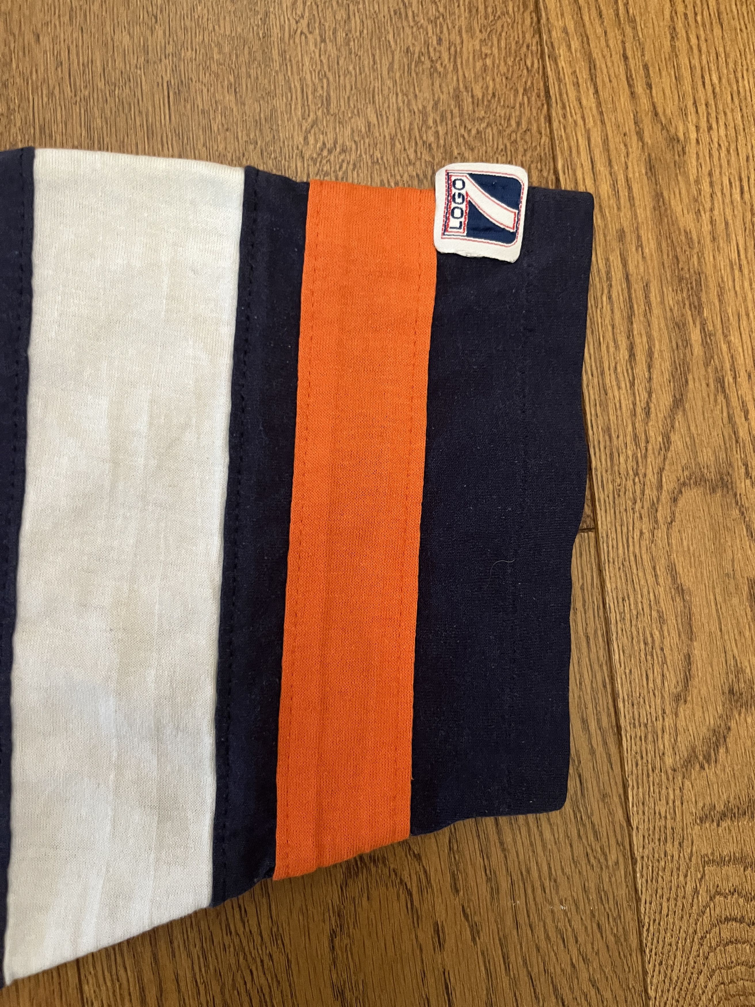 Vintage Vtg 91-93 Logo 7 Chicago Bears Jersey Tee SLEEVE PATCH XL Size US XL / EU 56 / 4 - 6 Thumbnail
