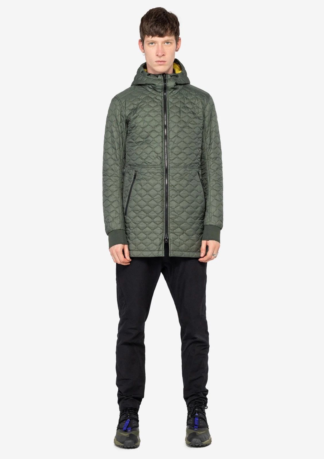 Krakatau FW19 Krakatau QM215 Planck Swamp Green Liner Parka Size US XL / EU 56 / 4 - 4 Thumbnail