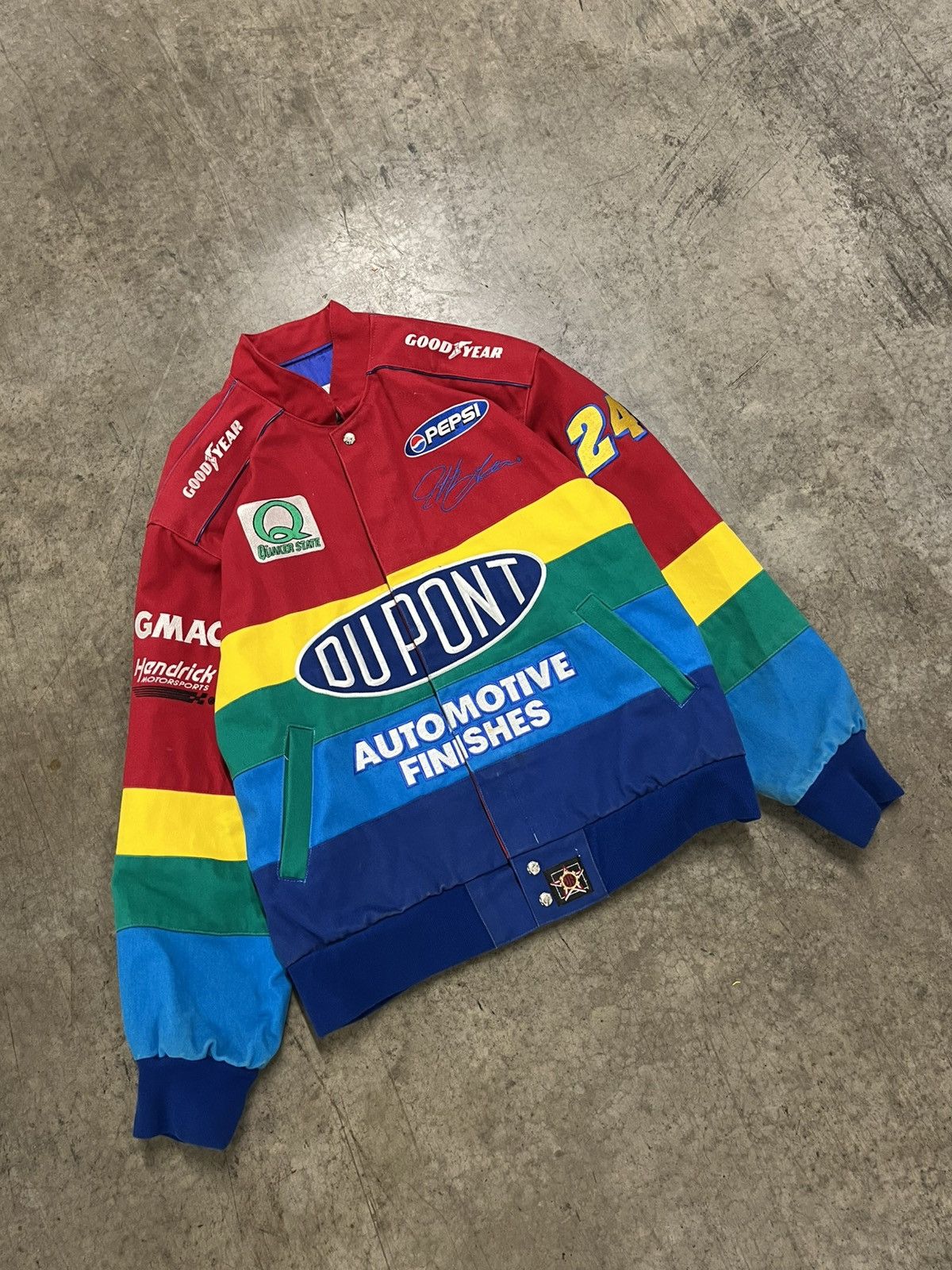 NASCAR × Vintage NASCAR vintage 90s racing jacket streetwear hype rare Size US XL / EU 56 / 4 - 2 Thumbnail