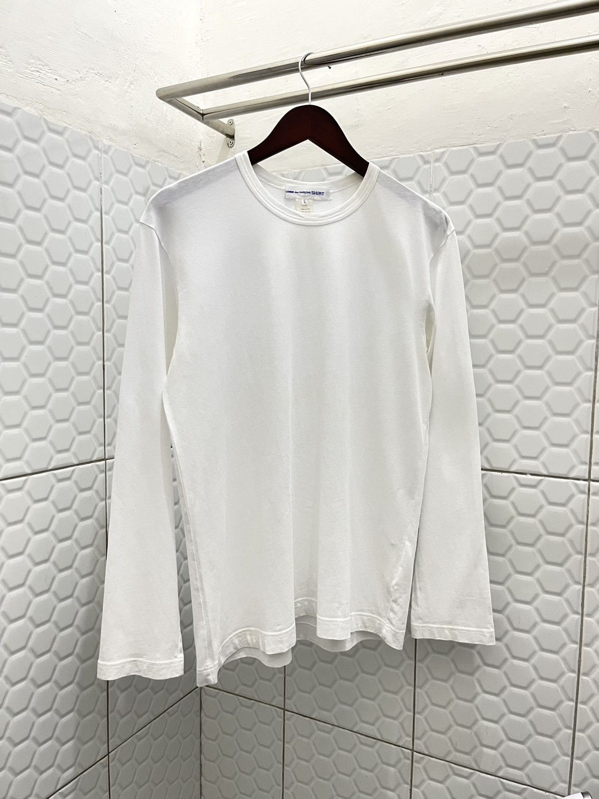 Comme des Garcons × Comme des Garcons SHIRT Comme Des Garcons Shirt Essentials Longsleeve Size US L / EU 52-54 / 3 - 6 Thumbnail
