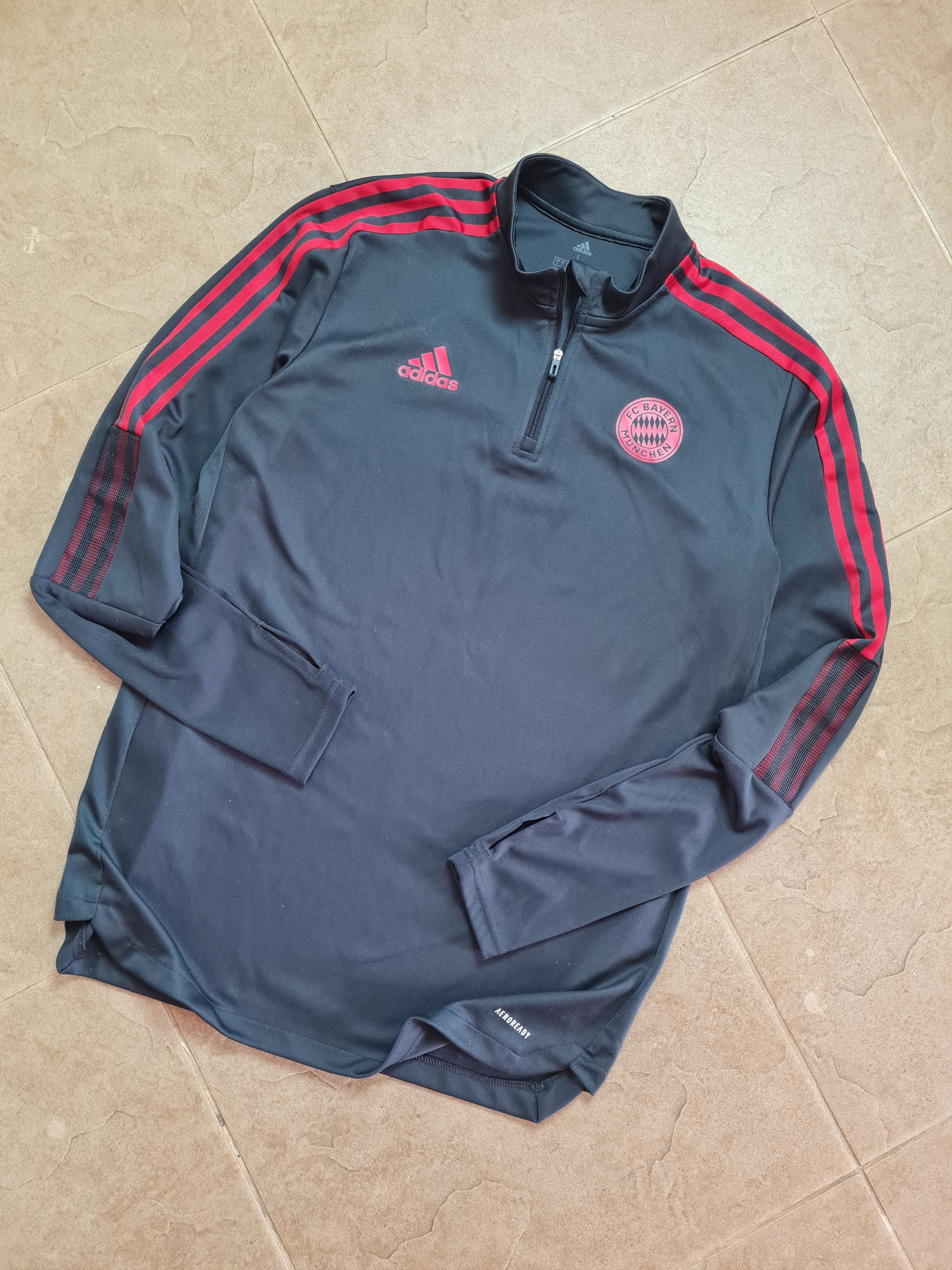 Adidas Jersey Adidas FC Bayern 21/22 Training Soccer Top Sweatshirt Size US L / EU 52-54 / 3 - 7 Thumbnail