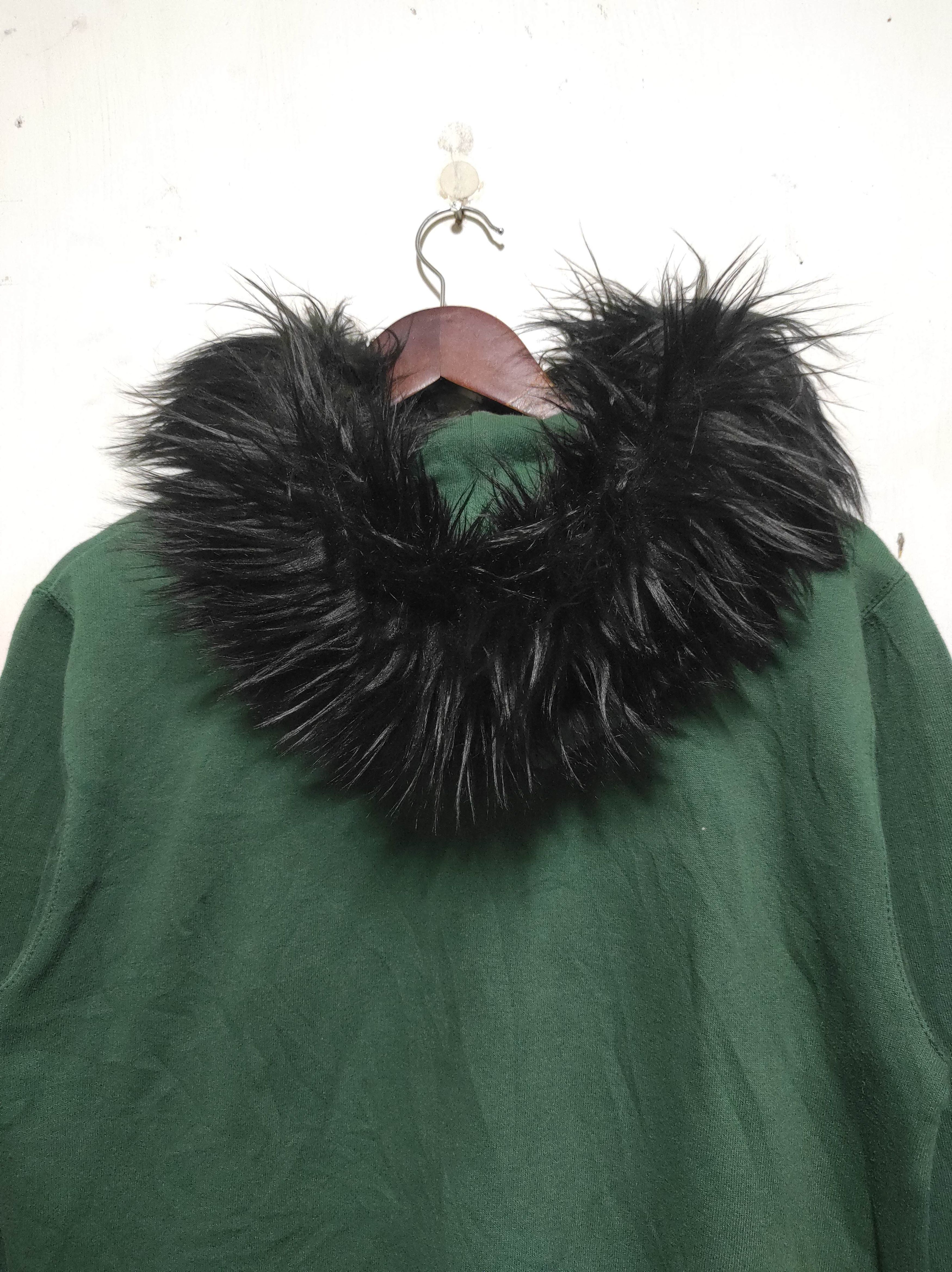 Vintage Vintage Fur Hoodie Ifsixwasnine Lgb Style Green Size US M / EU 48-50 / 2 - 9 Thumbnail