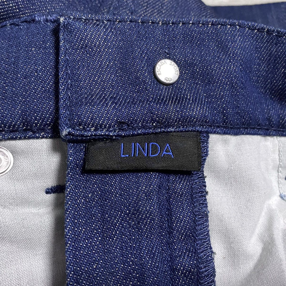 Escada Sport Women’s Escada Sport Navy Jeans Denim Embroidered Logo Tab Size 25" / US 0 / IT 36 - 19 Thumbnail