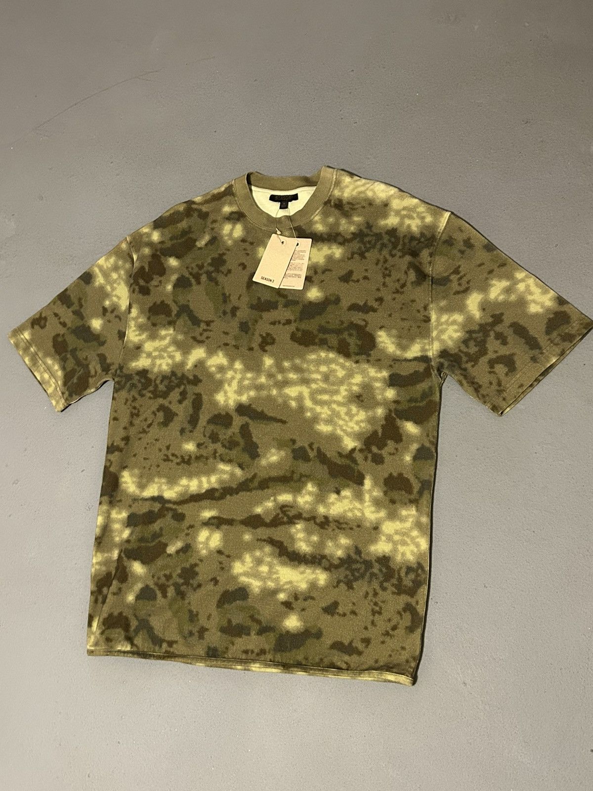 Yeezy Yeezy Season 3 Heavy Knit Oversized Short Sleeve Sz Small Size US S / EU 44-46 / 1 - 1 Thumbnail
