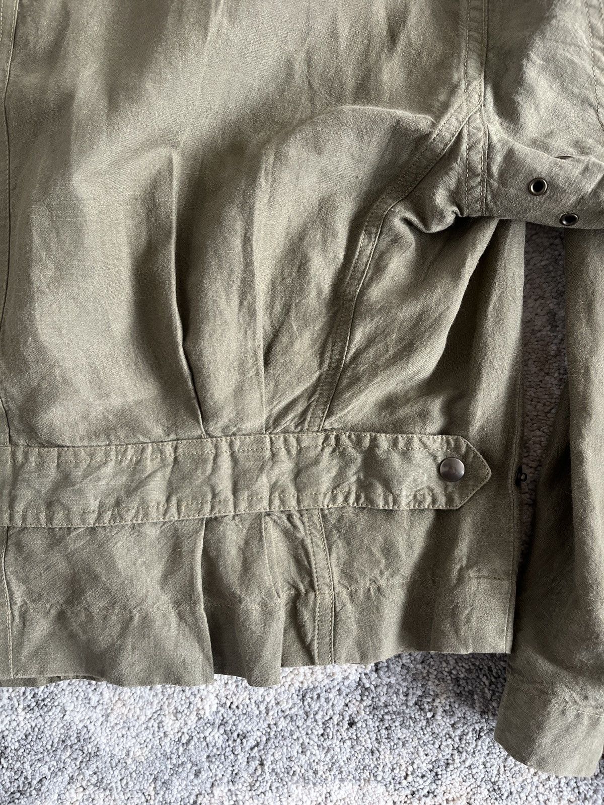 Miu Miu Miu Miu S/S1994 linen & silk light jacket Size M / US 6-8 / IT 42-44 - 9 Thumbnail