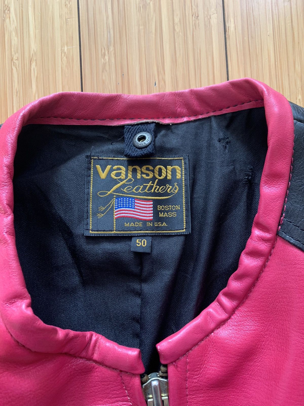 Vanson Leathers Vintage SP5 Racing Size US L / EU 52-54 / 3 - 5 Thumbnail