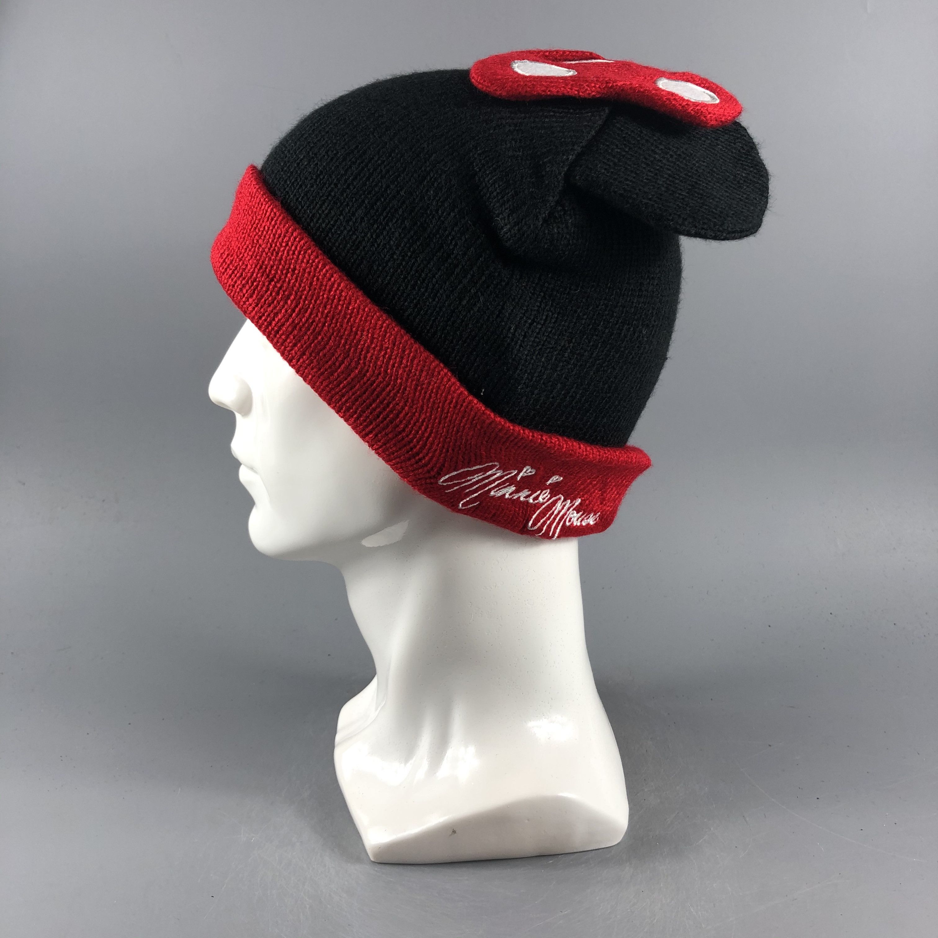 Disney × Vintage Womens Minnie Mouse Beanie Snow Hat Snow Cap -D058 Size ONE SIZE - 1 Thumbnail