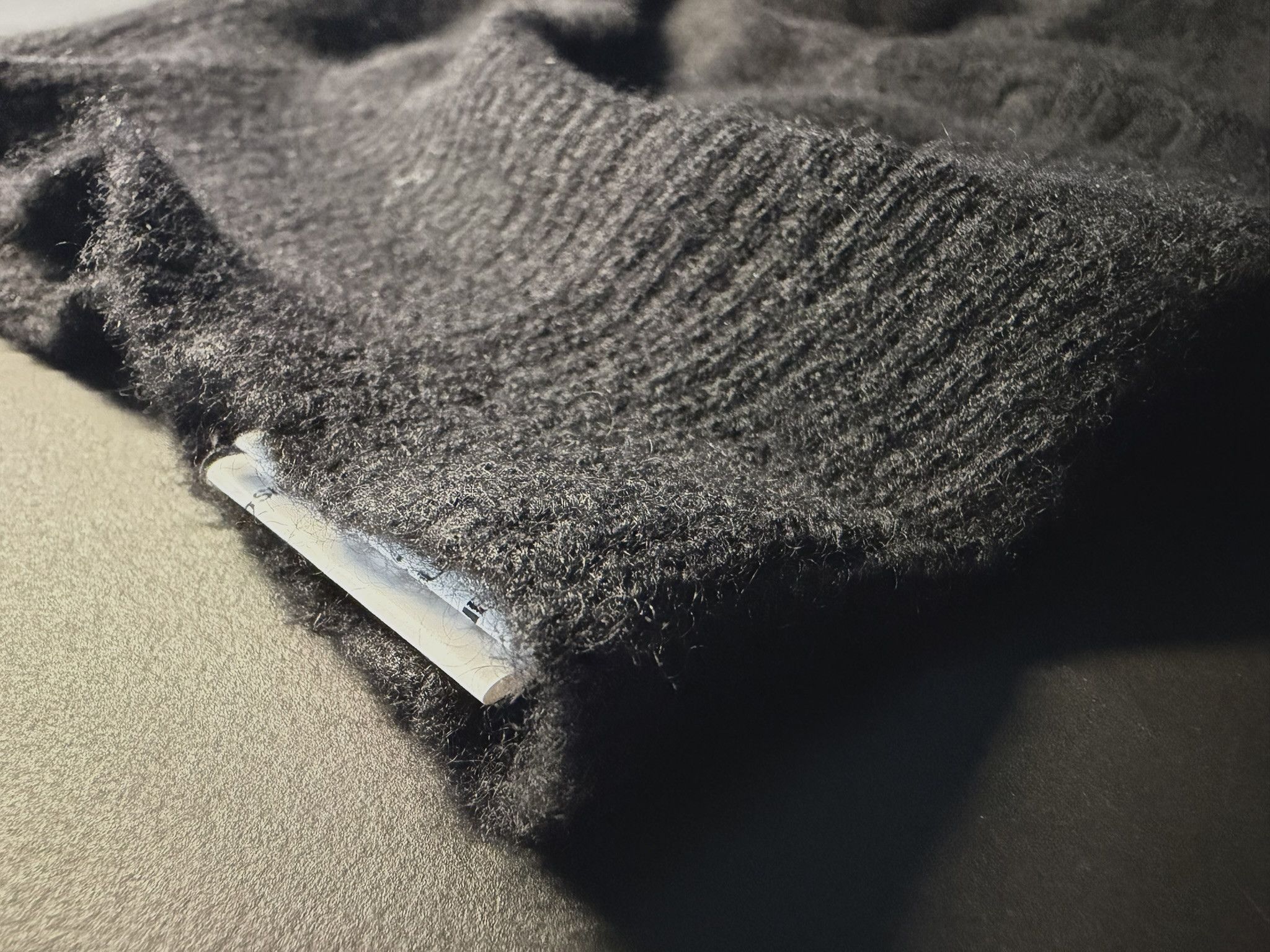 Rick Owens Rick Owens Black Cashmere Beanie Hat FW14 One Size Size ONE SIZE - 2 Thumbnail
