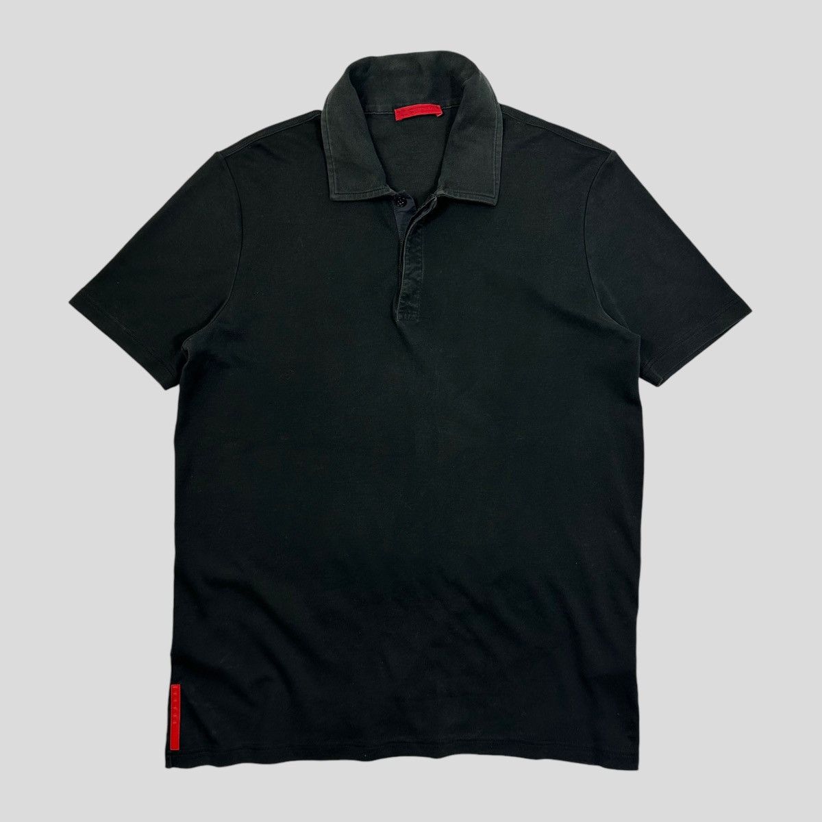 トップス PRADA SPORT Logo Stretch Polo Shirt Prada Stretch Cotton Polo Shirt with Nylon Details | Saks