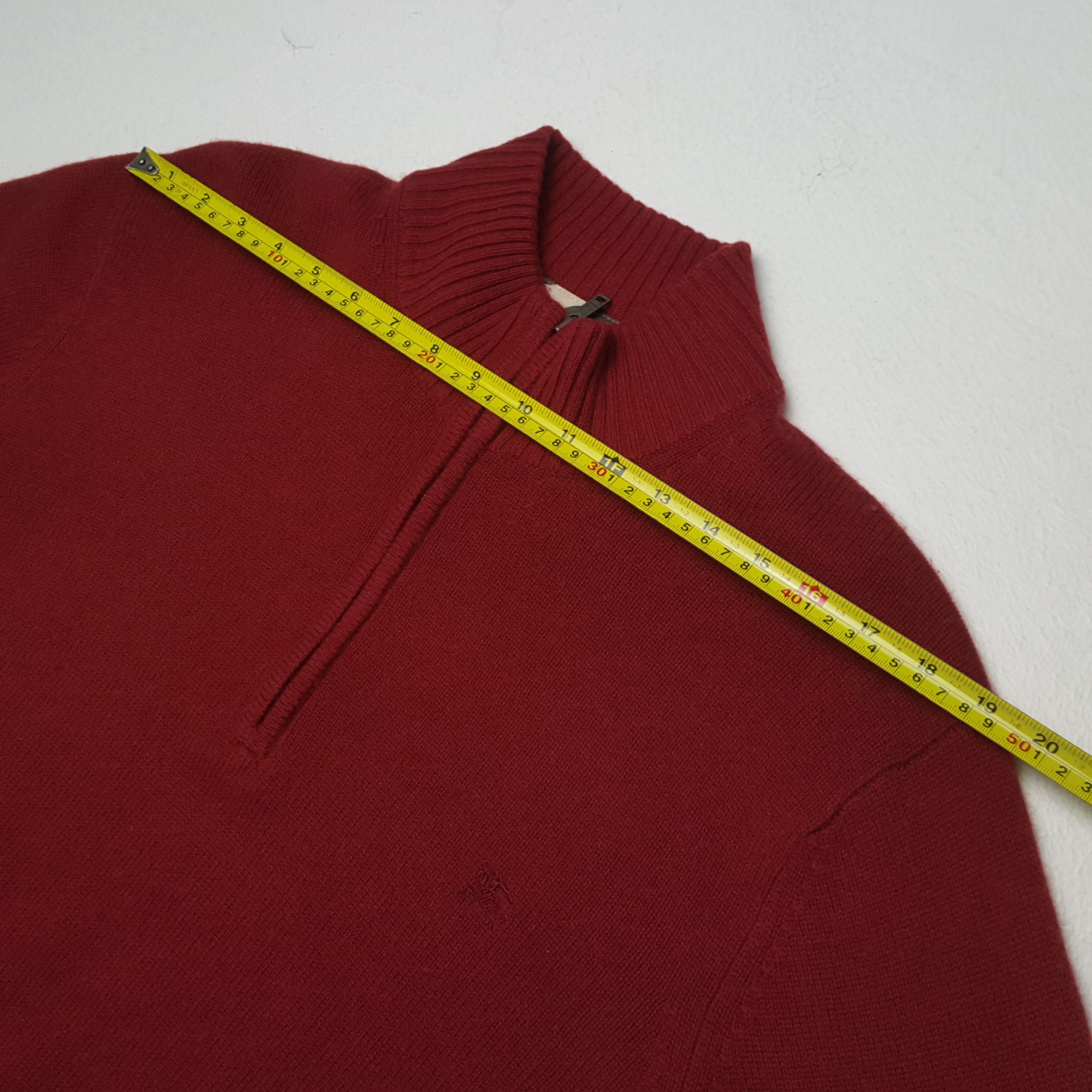 Burberry × Vintage BURBERRY LONDON Fashion Style Custom Art Sweater Size US M / EU 48-50 / 2 - 5 Thumbnail