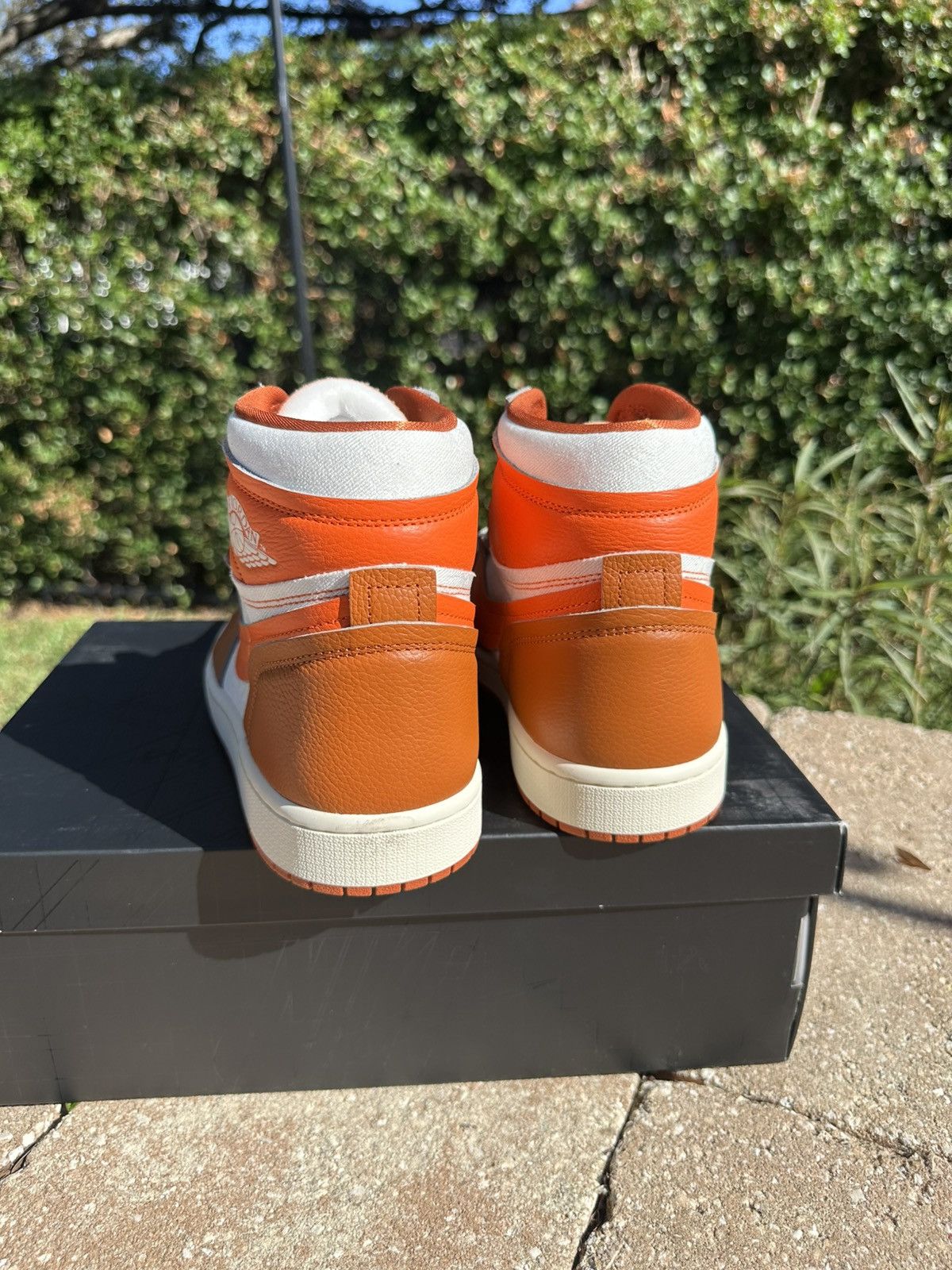 Jordan Brand Nike Air Jordan 1 High Desert Orange FB9891800 Size 11W/9.5M Size US 11 / IT 41 - 9 Thumbnail