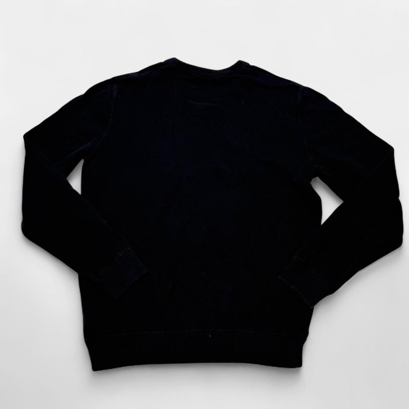 American Eagle Outfitters American Eagle Navy V-Neck Knit Sweater Medium Classic Men’s Size US M / EU 48-50 / 2 - 2 Thumbnail