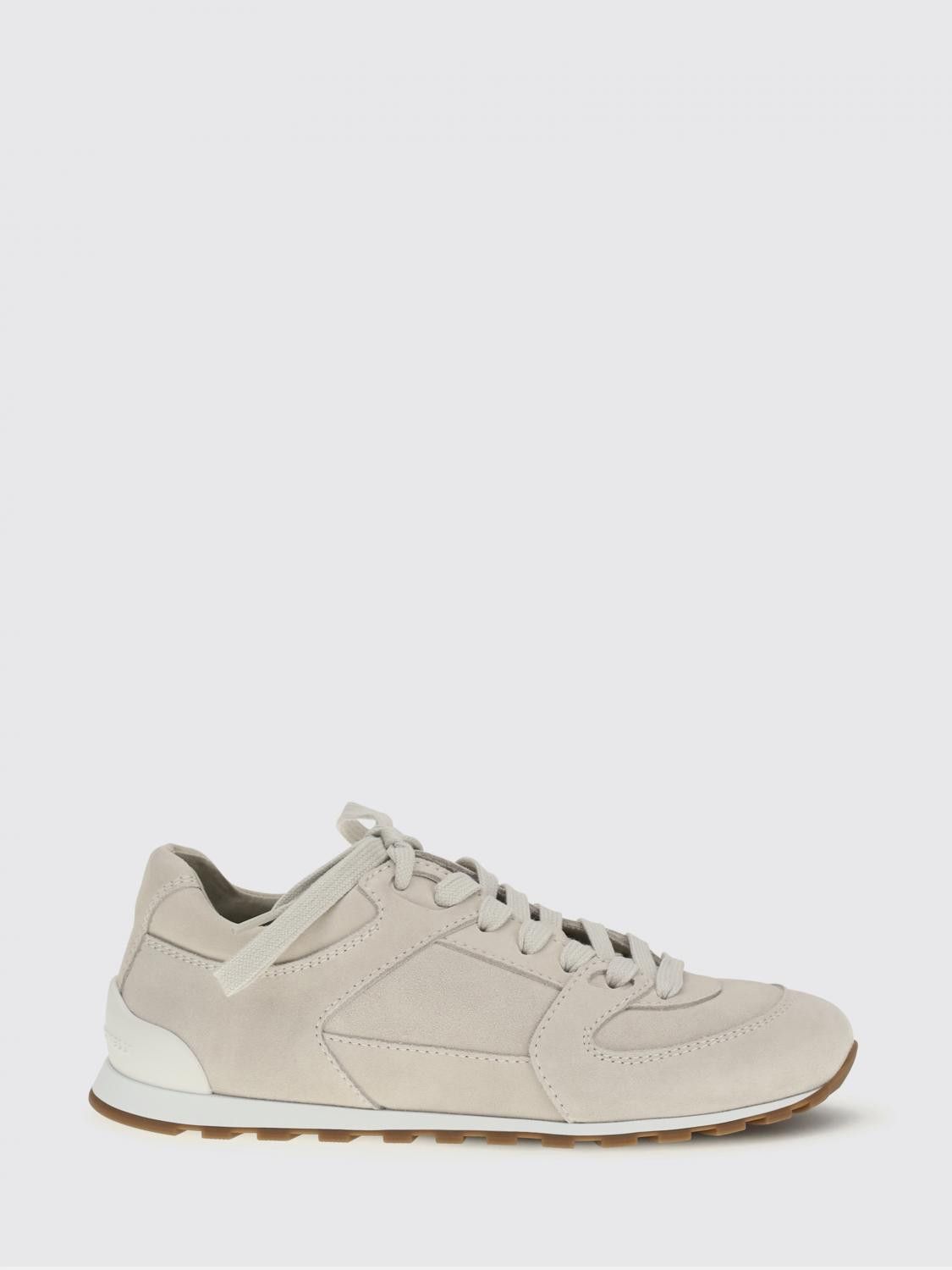 Brunello Cucinelli Brunello Cucinelli Sneakers Woman Ivory Size US 7 / IT 37 - 1 Thumbnail
