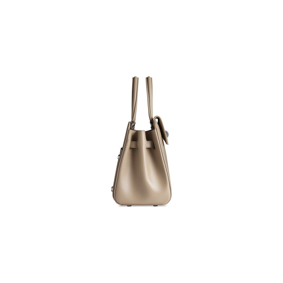 Balenciaga o1mt1gz1124 Size: OS / Money Small Tote Bag in Brown Size ONE SIZE - 3 Thumbnail