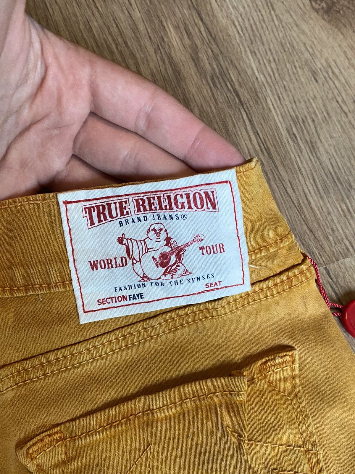 True Religion × Vintage True Religion Pant Jeans Row Seat Big Logo Vintage New USA Size 26" / US 2 / IT 38 - 4 Thumbnail