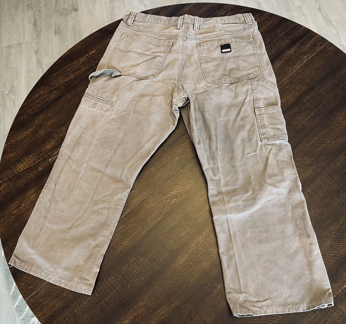 Craftsman Craftsman Workwear Carpenter Men’s Pants Gray 36x24 Hemmed Size US 36 / EU 52 - 9 Thumbnail