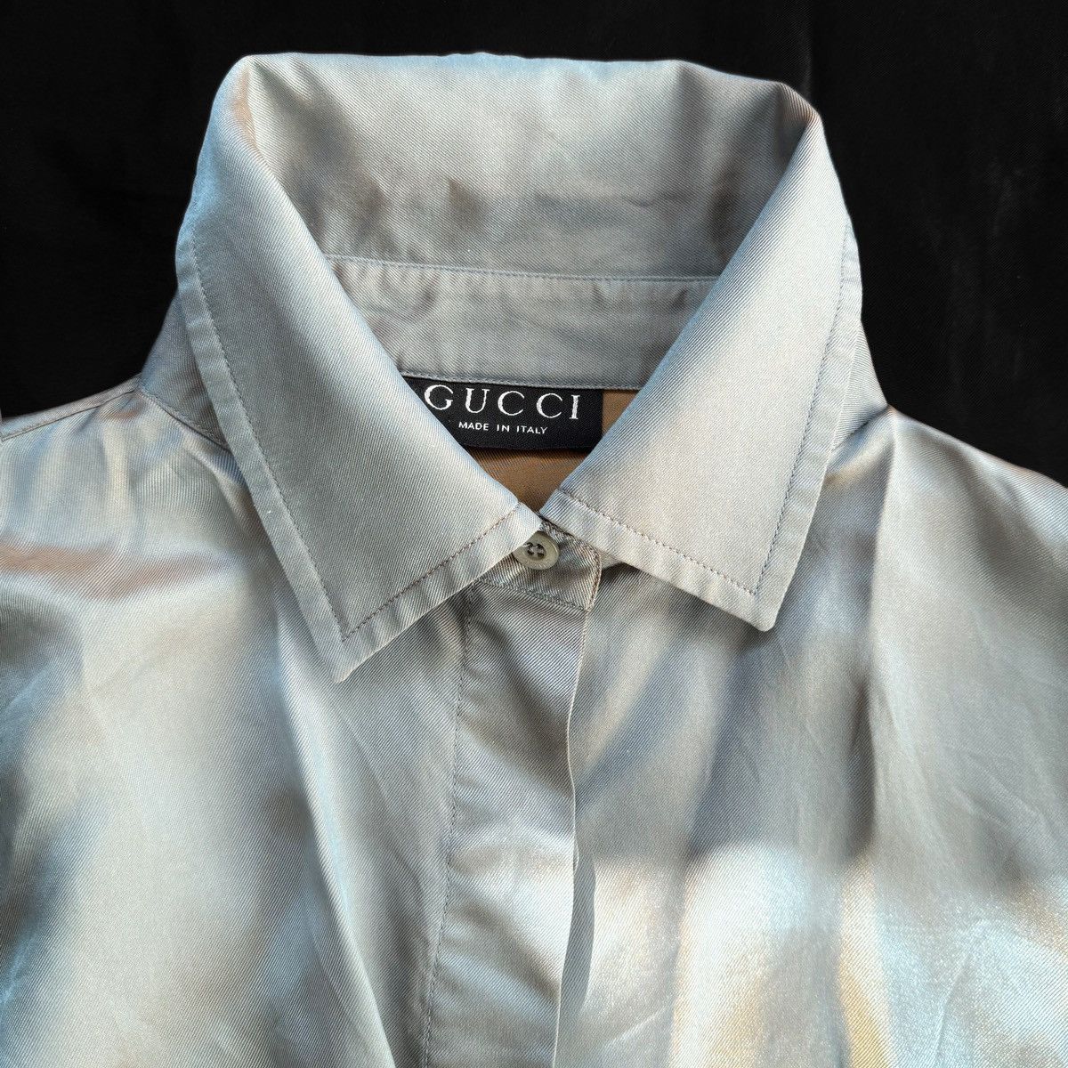 Gucci by Tom Ford SS1998 Runway Silk Blouse.