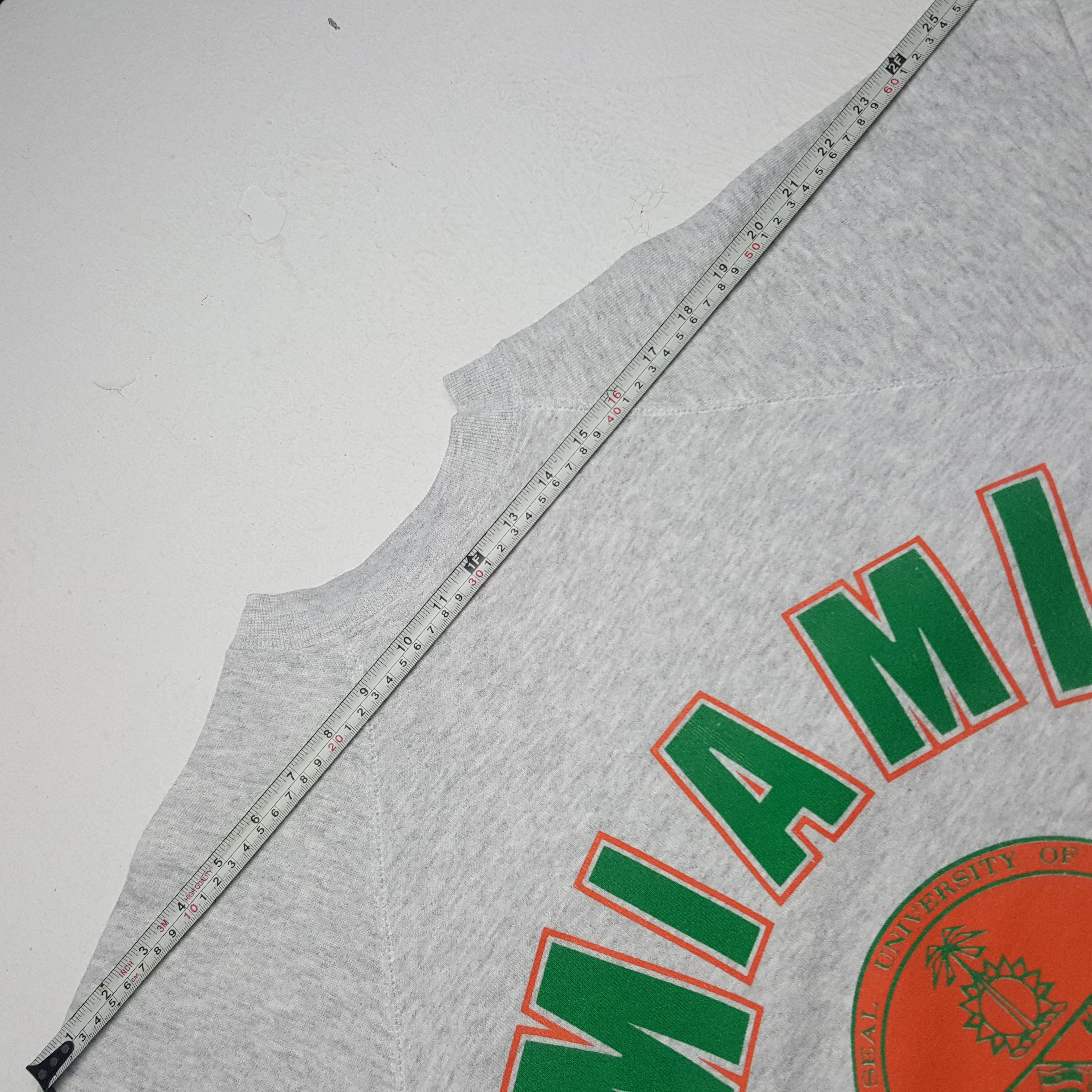 Vintage Vintage University of MIAMI 1925 Sweatshirts Size US XL / EU 56 / 4 - 9 Thumbnail