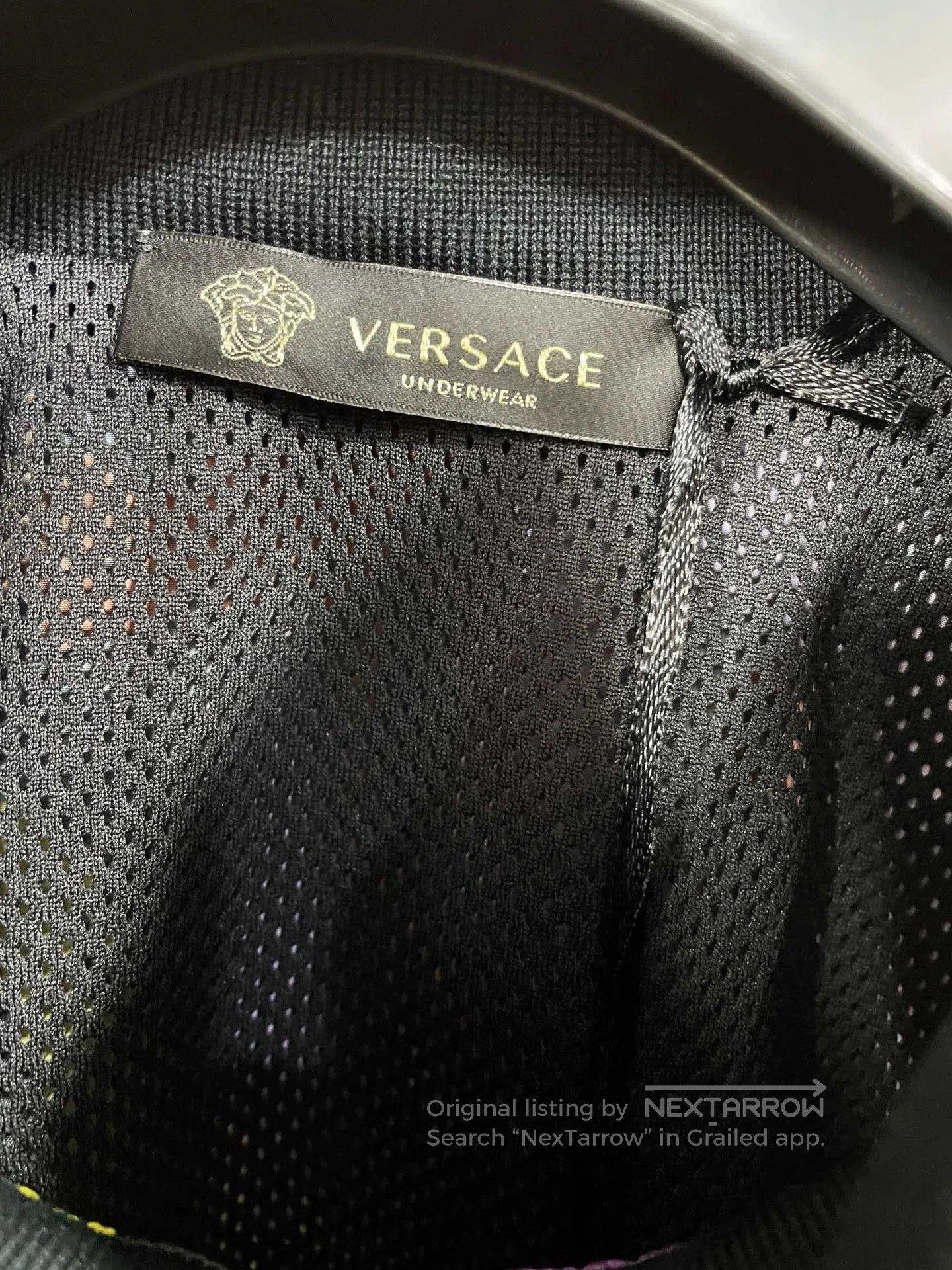 Versace VERSACE Baroque Zip Jacket with Hood. Size US L / EU 52-54 / 3 - 6 Thumbnail