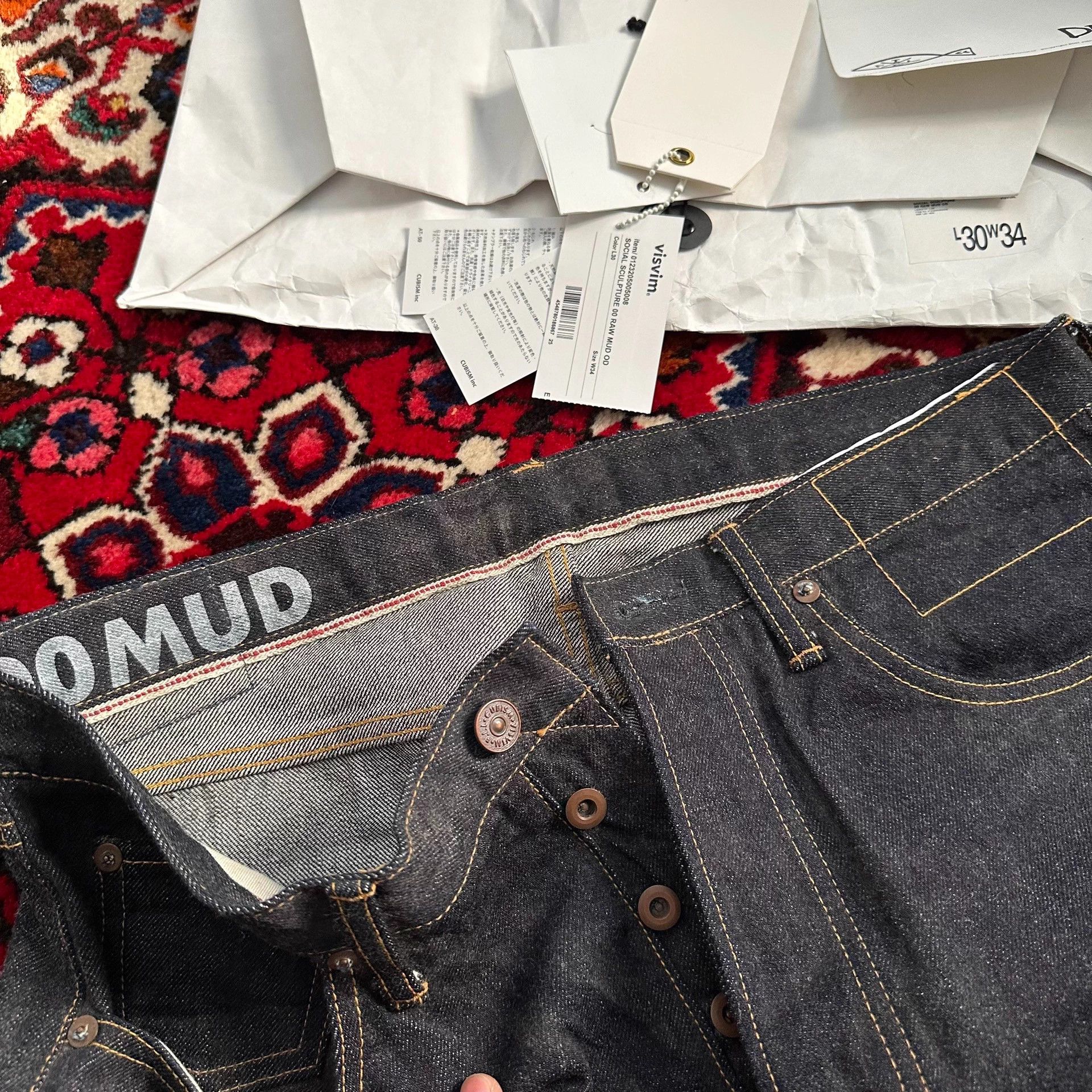 Visvim visvim 23AW 00MUD mud-dyed jeans W34L30 Size US 34 / EU 50 - 4 Thumbnail