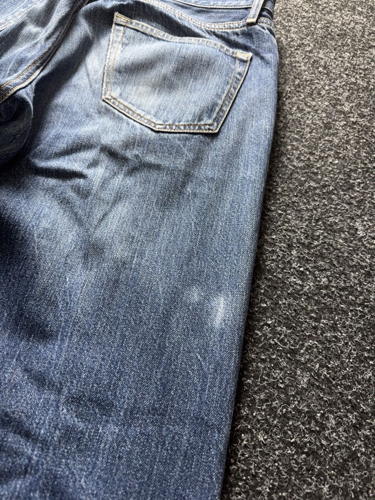 Uniqlo Japanese 00s Y2K UNIQLO Selvedge Regular Fit Jeans Size US 32 / EU 48 - 19 Thumbnail