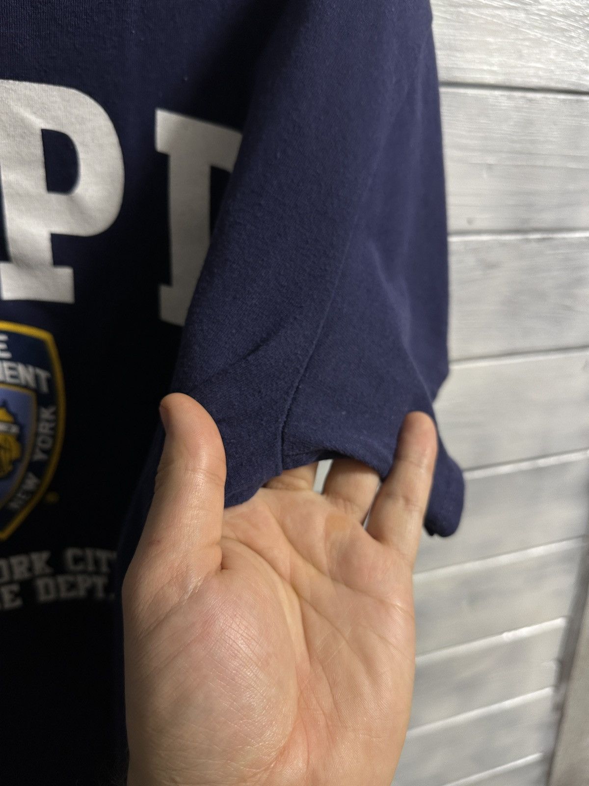 Vintage Rare Vintage T-Shirt NYPD New York City Police Dept 2009. Size US M / EU 48-50 / 2 - 5 Thumbnail