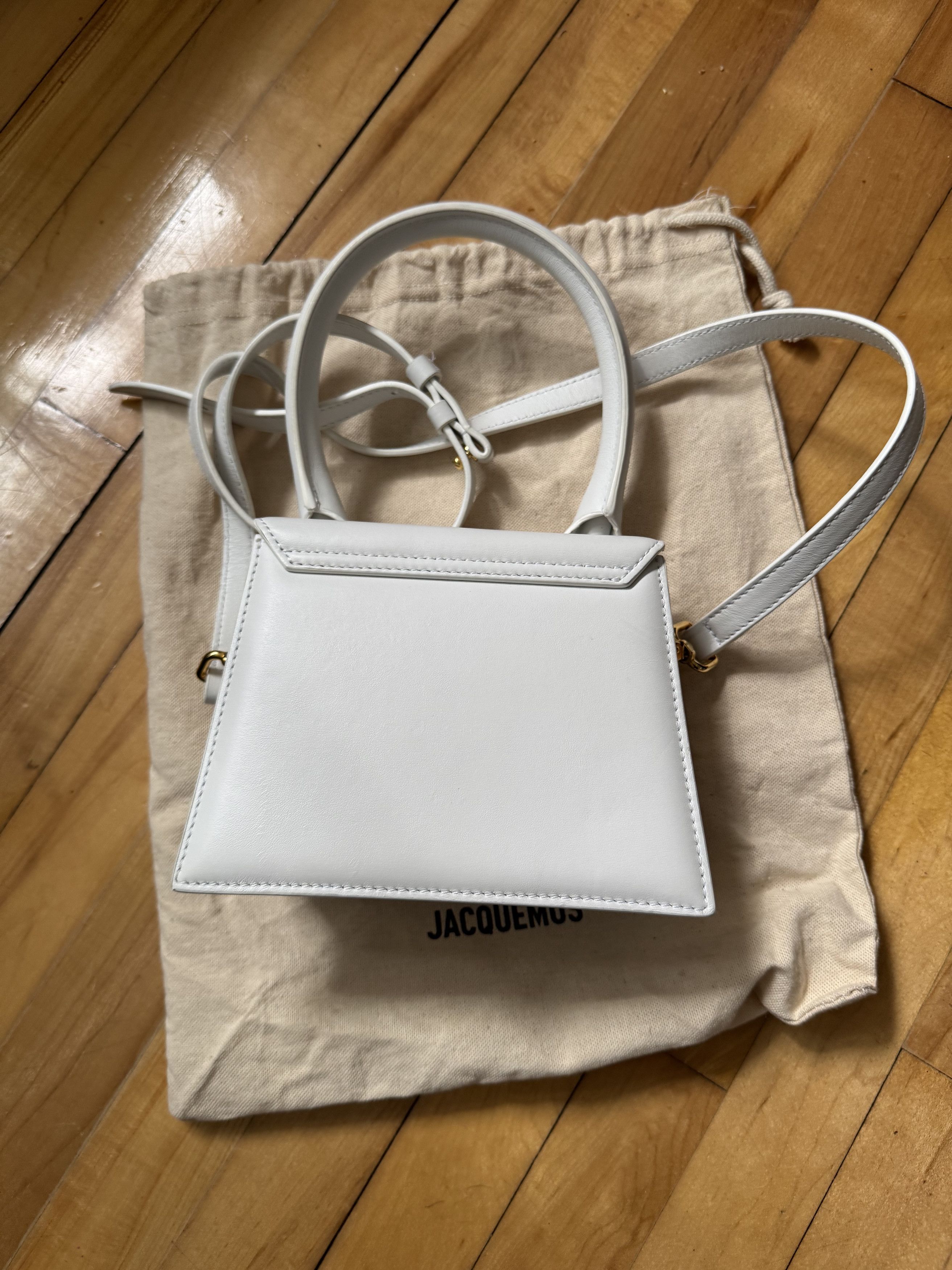 Jacquemus Jacquemus medium Chiquito white bag Size ONE SIZE - 6 Thumbnail