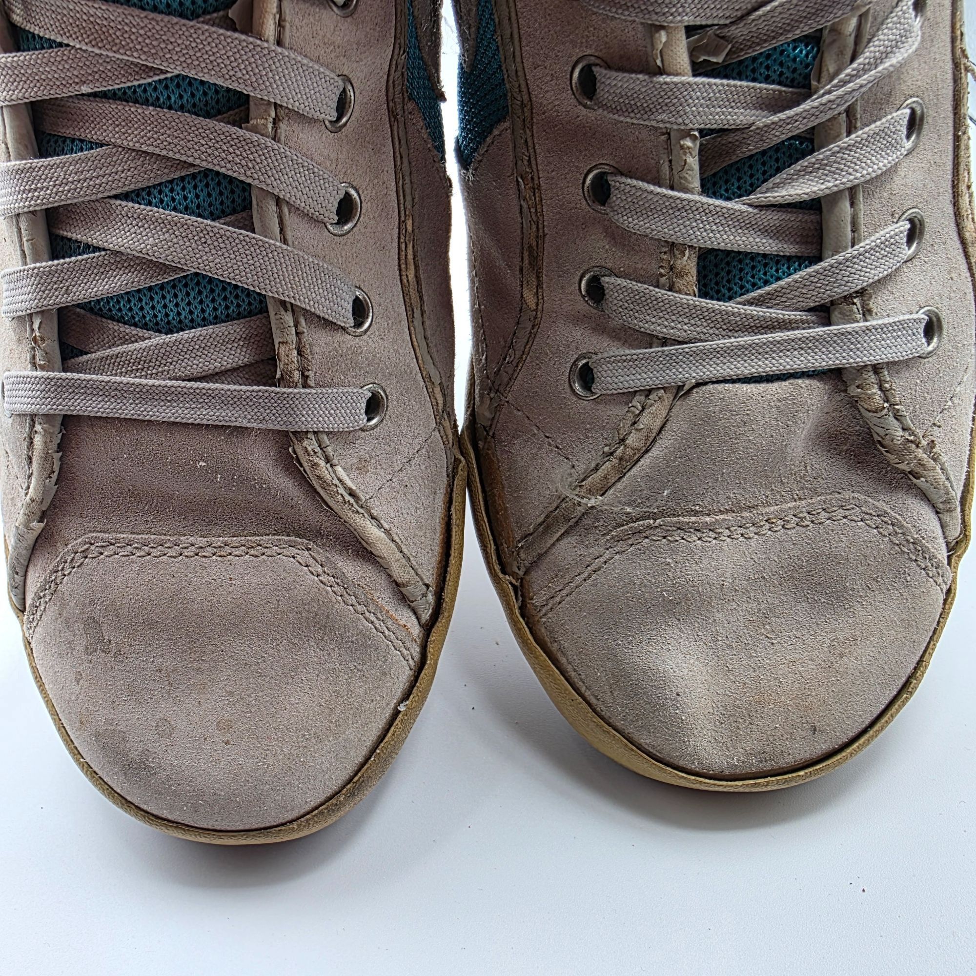 Converse Converse All Star Womens Size 8 Gray Teal Low Top Sneakers C Size US 8 / IT 38 - 10 Thumbnail