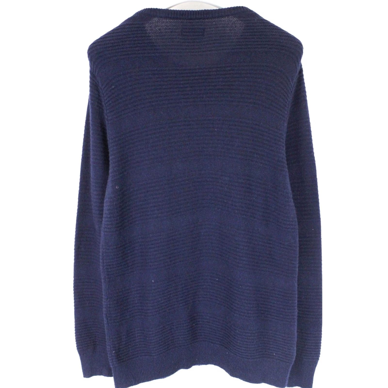 Gant GANT Rugger Jumper Men's LARGE Wool Alpaca Blend Pullover Round Neck Blue Size US L / EU 52-54 / 3 - 2 Thumbnail