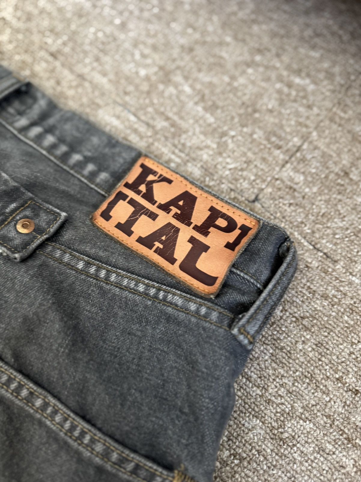 Kapital Kapital Bone Denim Pants Size US 38 / EU 54 - 2 Thumbnail