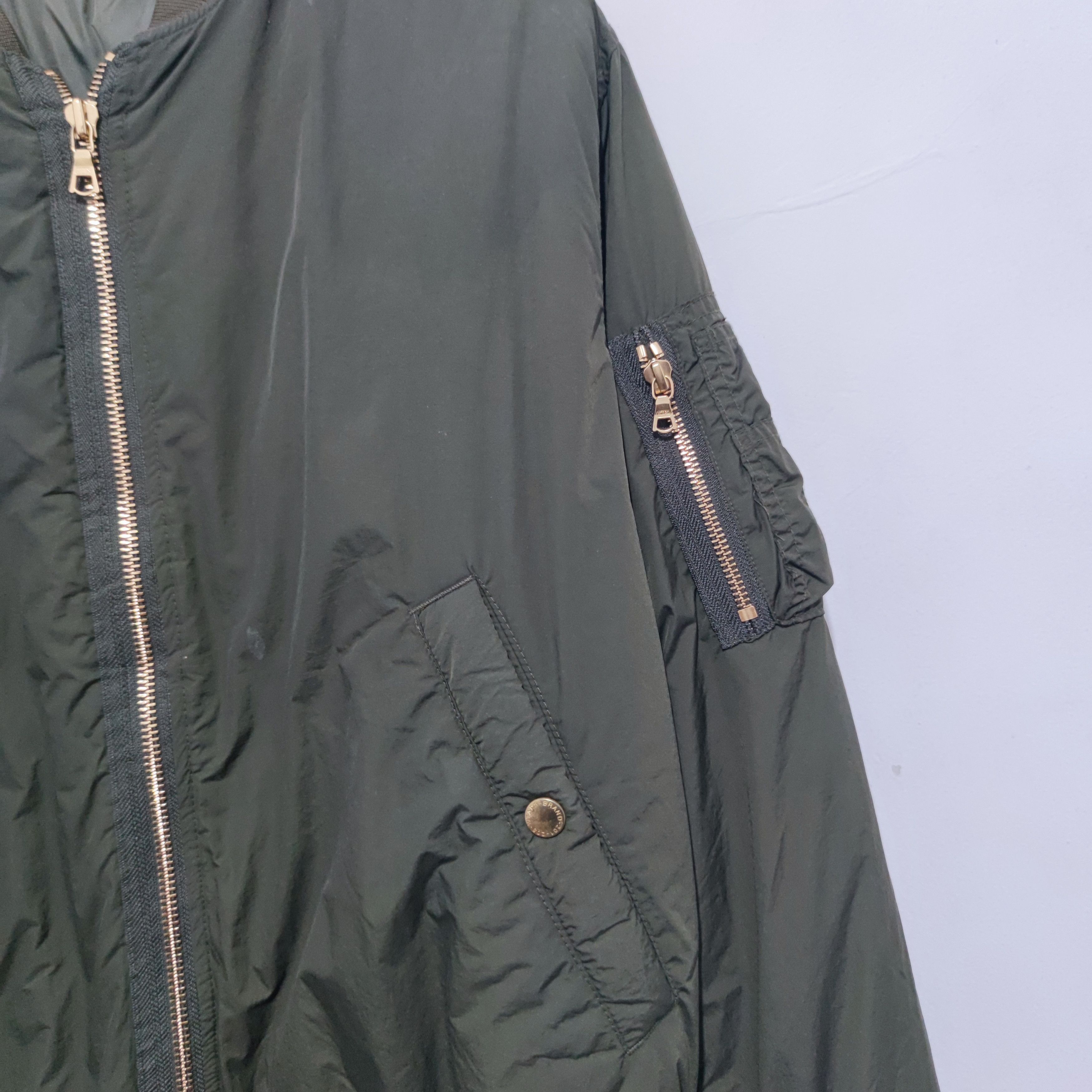 Vintage × Wtaps Bomber Jacket Dark Green Size US M / EU 48-50 / 2 - 3 Thumbnail