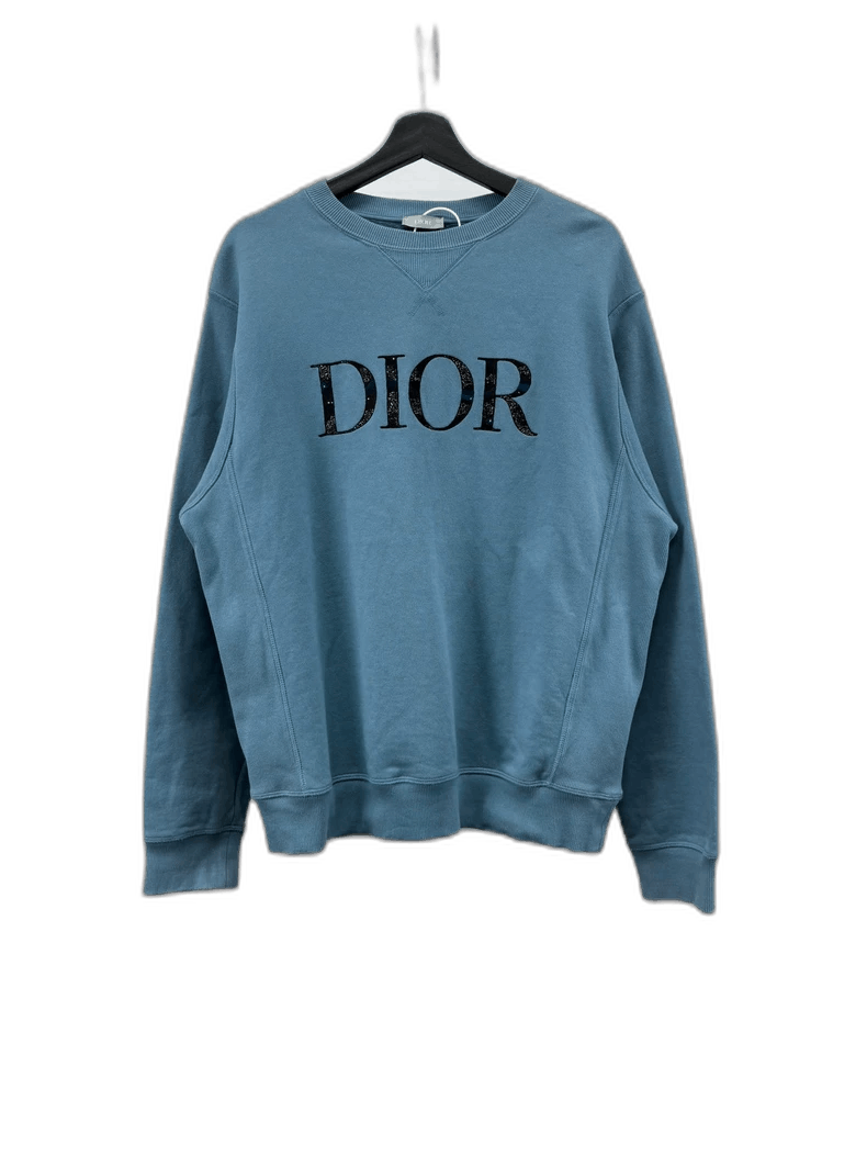 Dior Dior Embroidered Logo Sweatshirt Size L-2505 Size US L / EU 52-54 / 3 - 1 Thumbnail