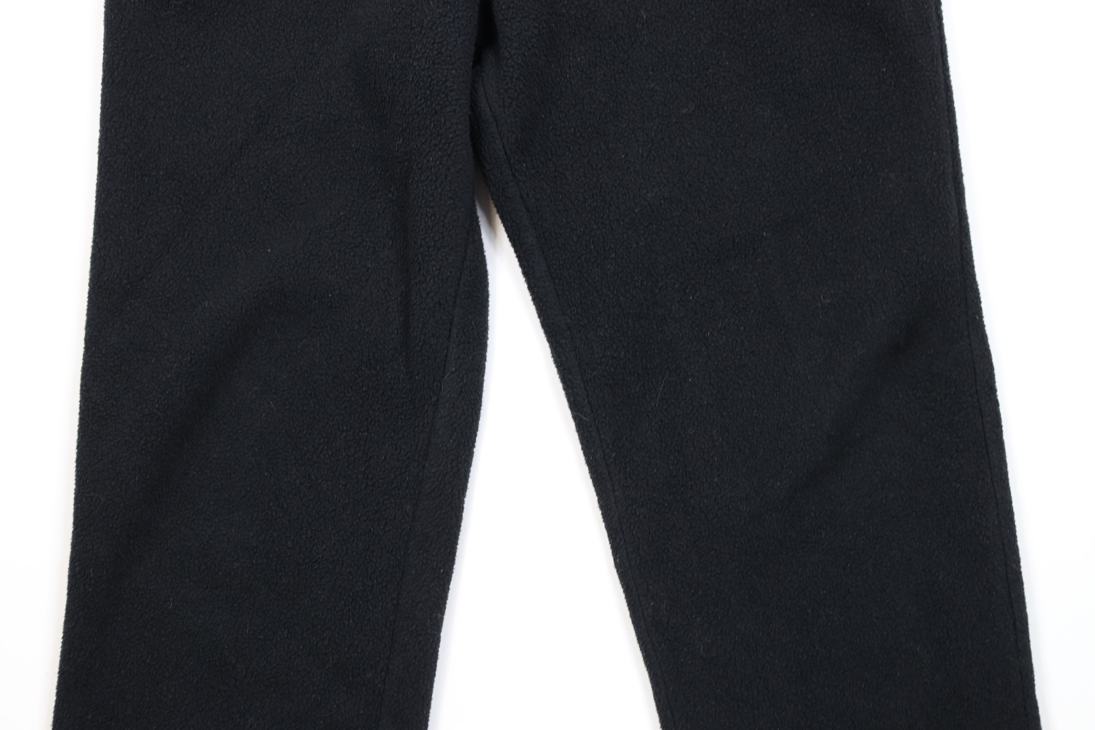 L.L. Bean Vintage 90s LL Bean Fleece Sweatpants Joggers Black USA Size 26" / US 2 / IT 38 - 3 Thumbnail